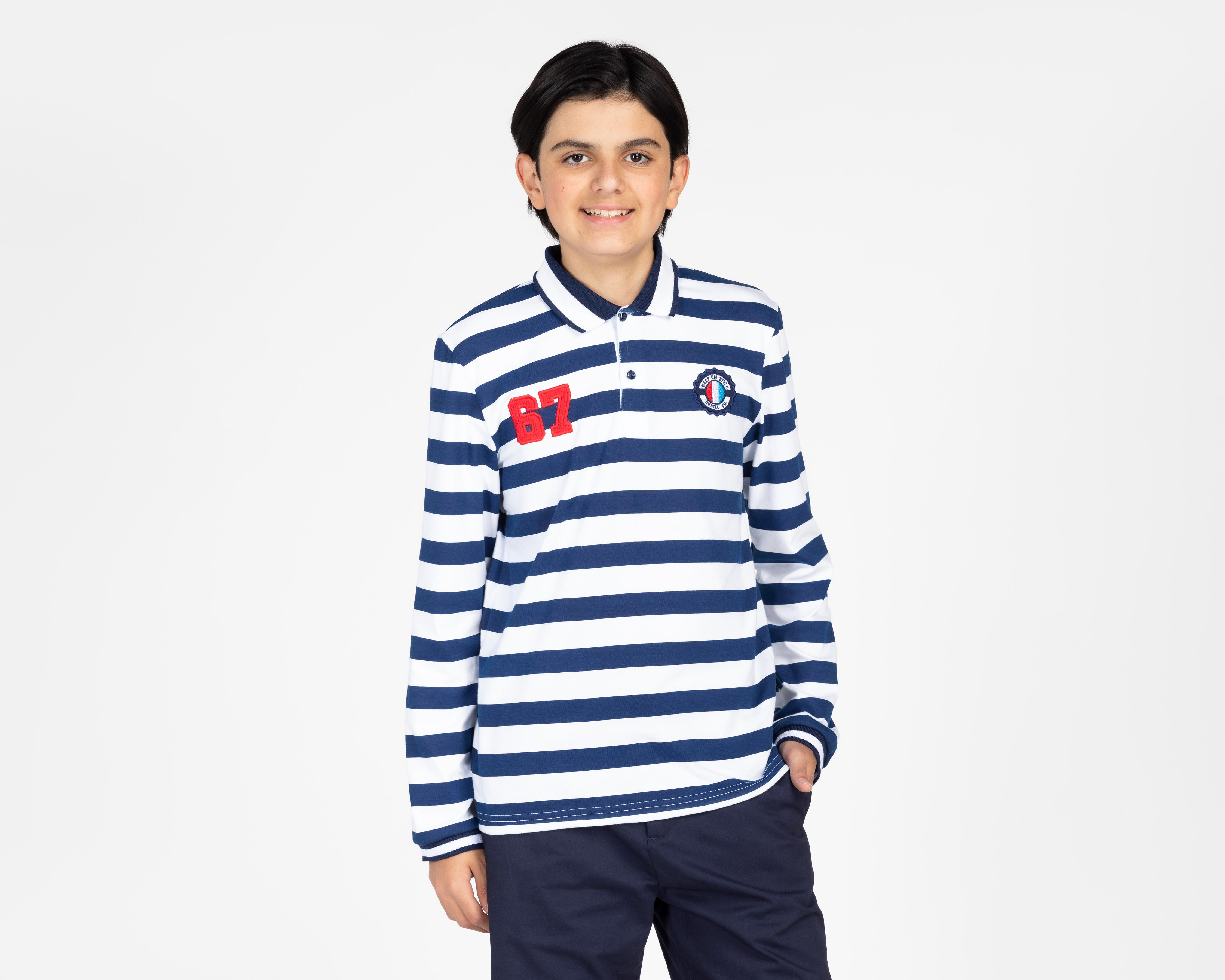 Foto 1 | Playera Refill Manga Larga para Niño