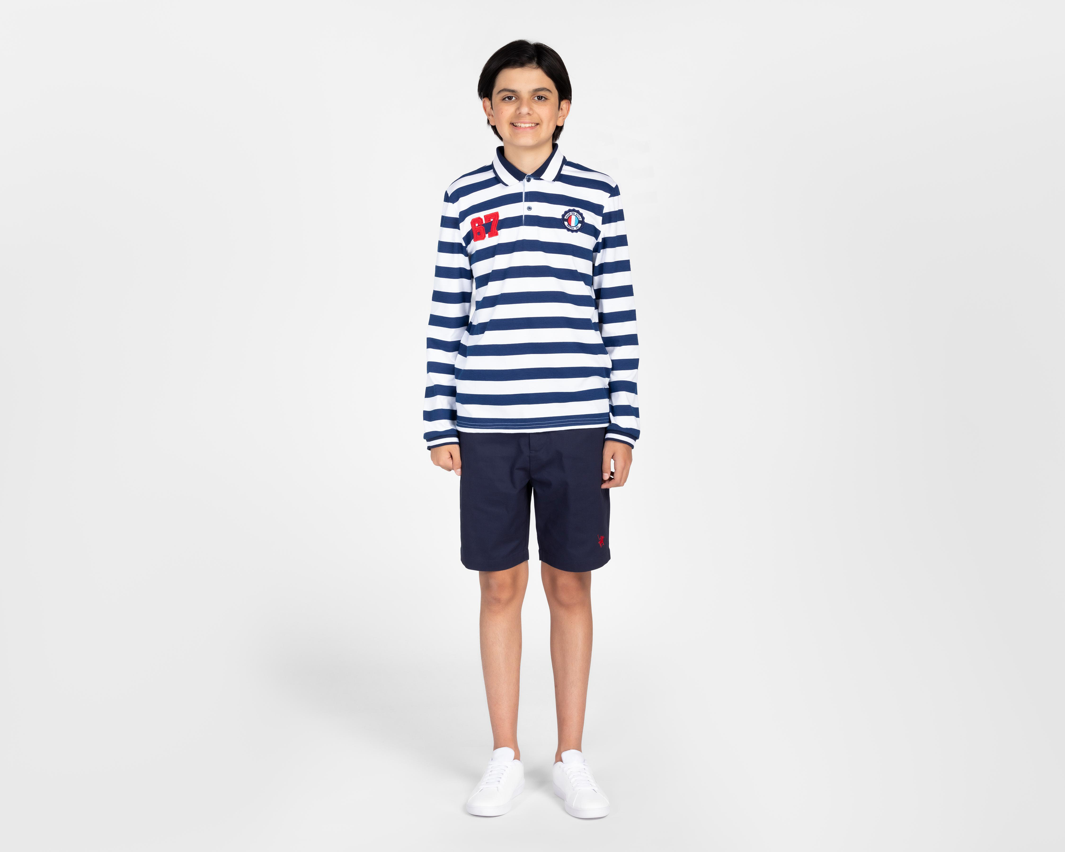 Foto 4 pulgar | Playera Refill Manga Larga para Niño