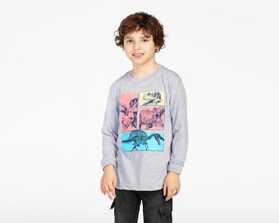 Foto 4 | Playera Refill Manga Larga Estampada para Niño