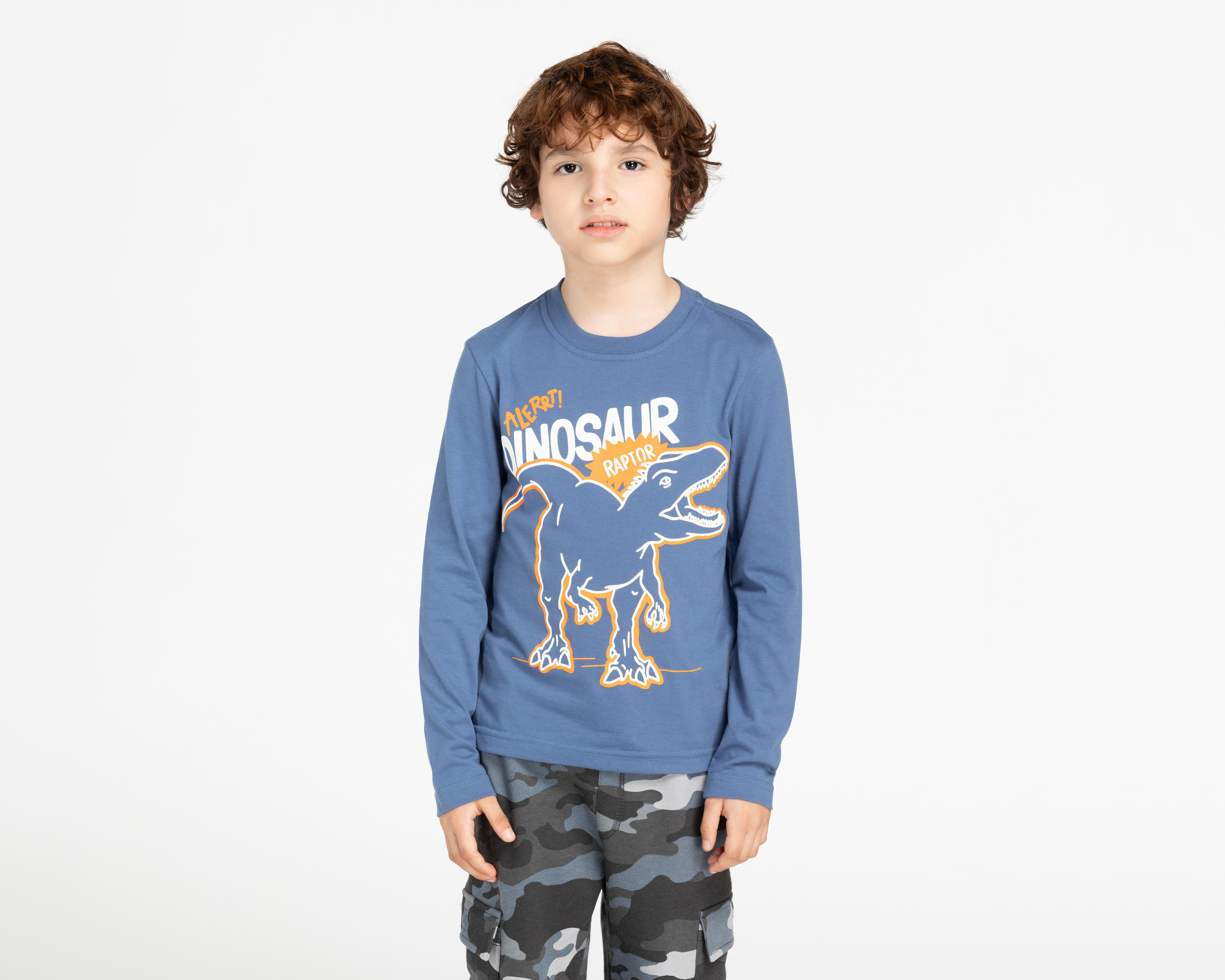 Playera Neo*City Manga Larga para Niño