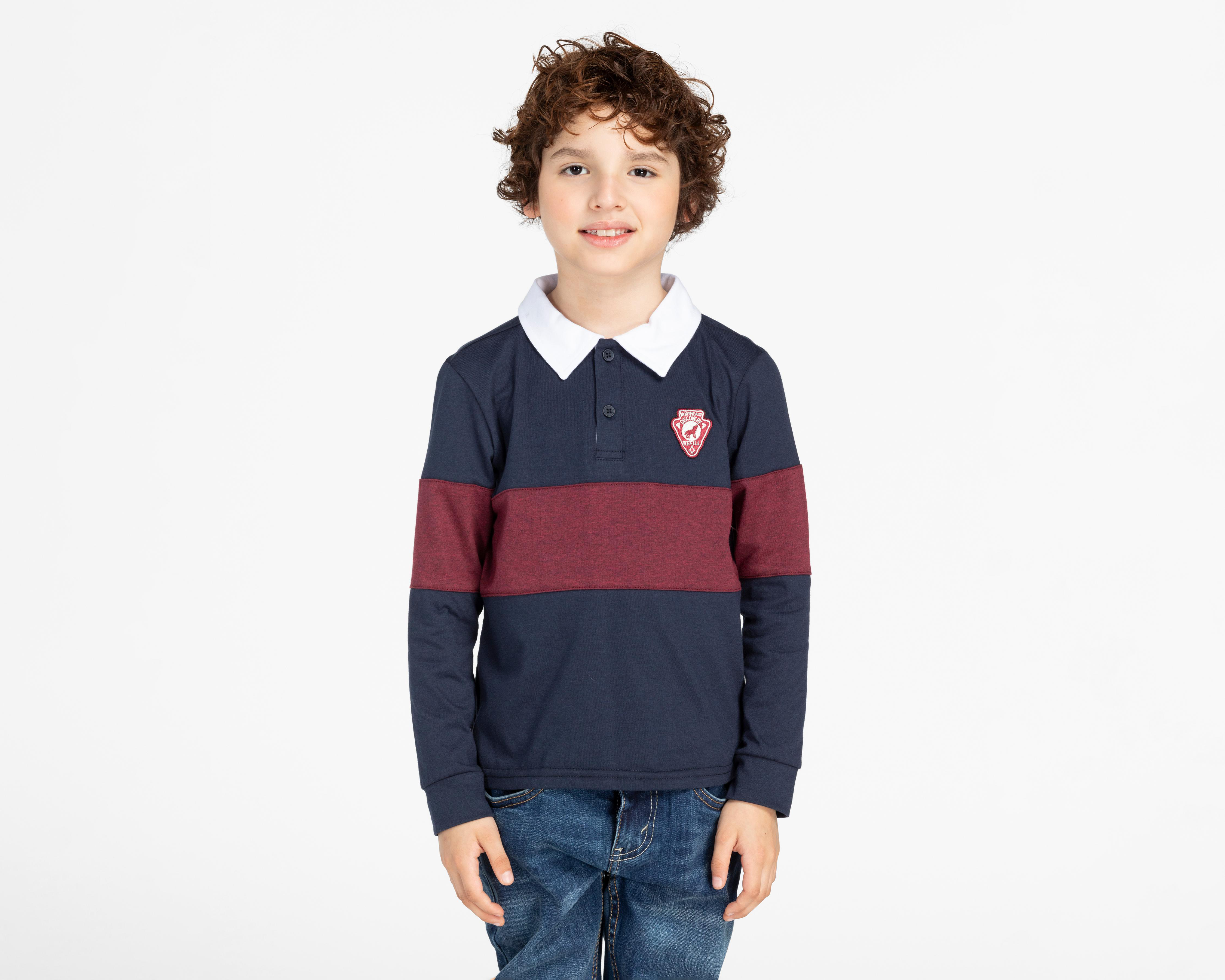 Playera Refill Manga Larga para Niño