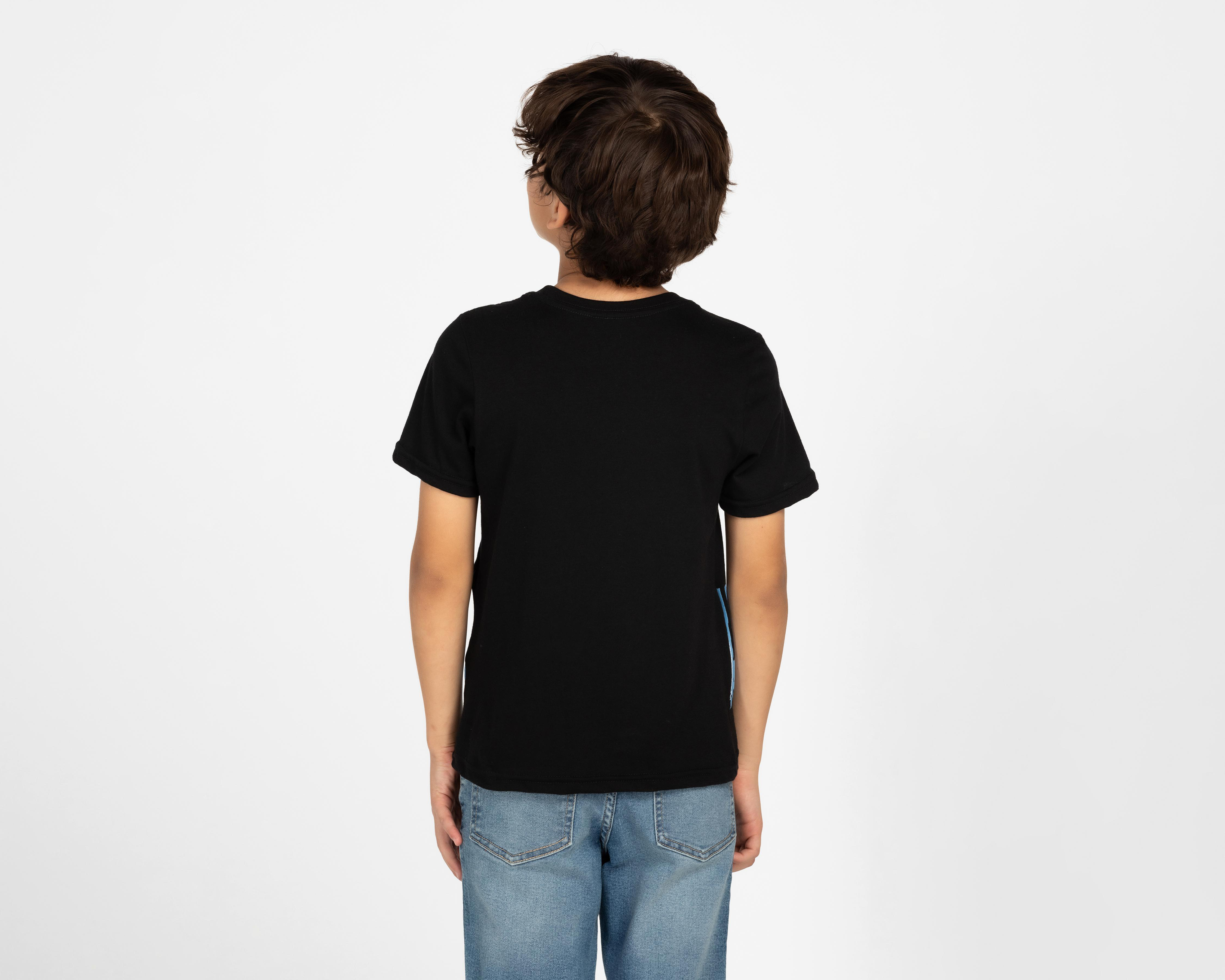 Foto 3 pulgar | Playera Sonic Manga Corta Estampada para Niño