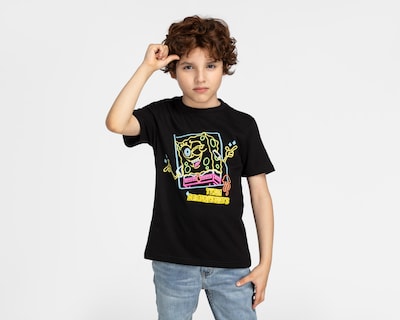 Foto 1 | Playera Bob Esponja Manga Corta Estampada para Niño
