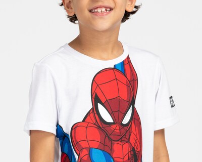 Foto 4 | Playera Marvel Spider-Man Manga Corta Estampada para Niño