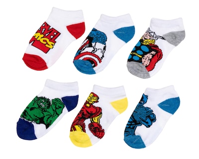 Foto 1 | Calcetas Marvel para Niño 6 Pares
