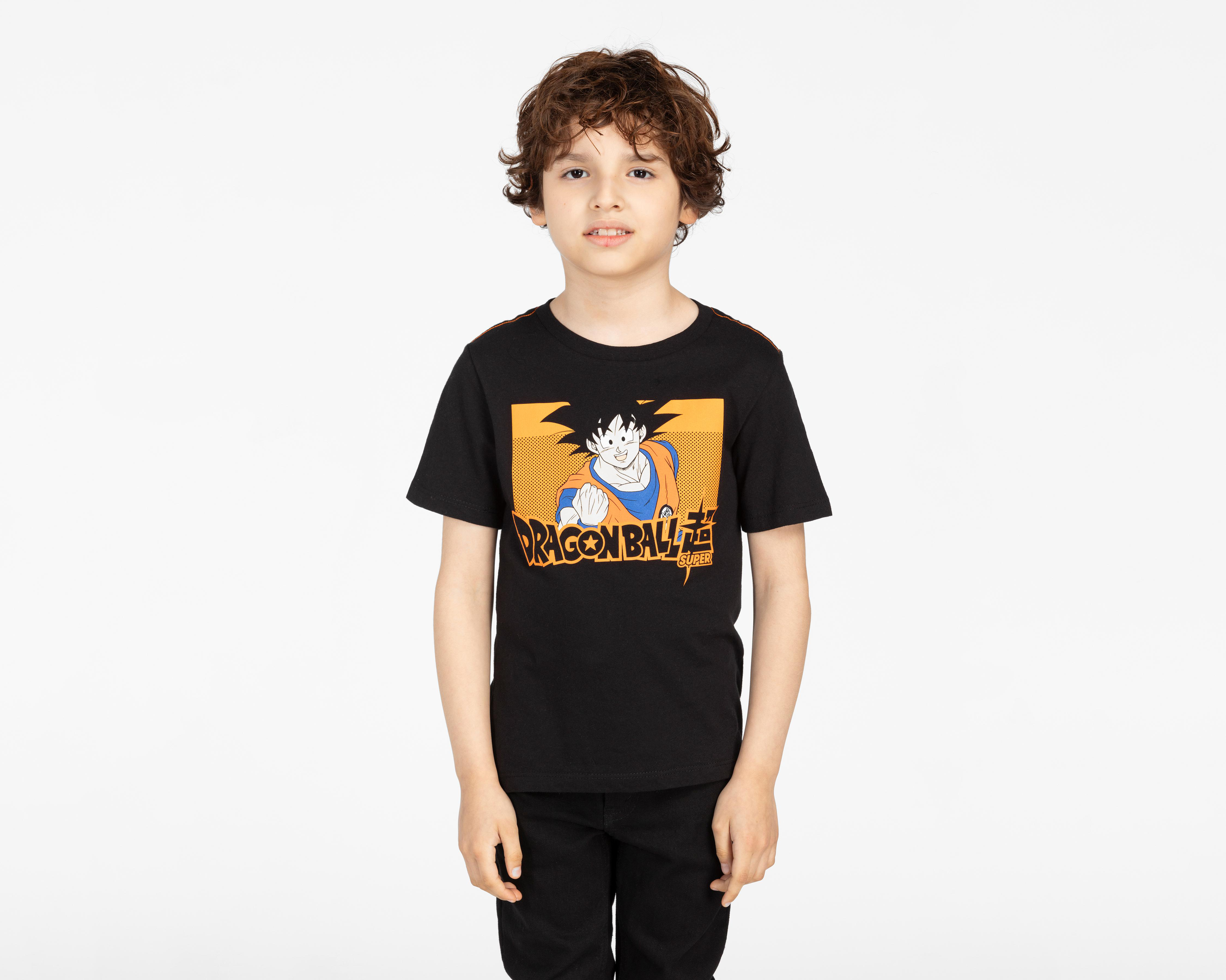 Foto 3 pulgar | Playera Dragon Ball Z para Niño 2 Piezas