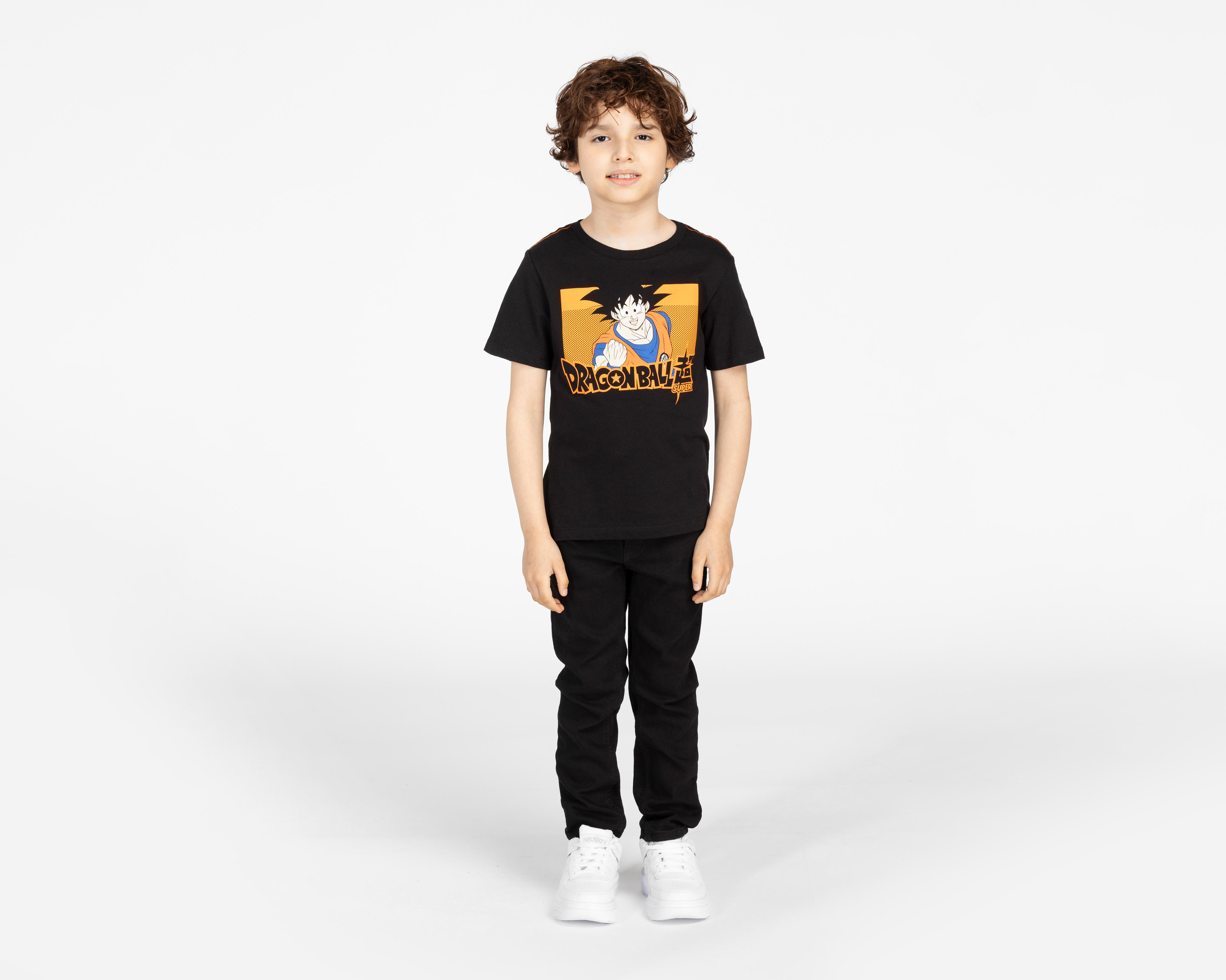 Foto 5 pulgar | Playera Dragon Ball Z para Niño 2 Piezas
