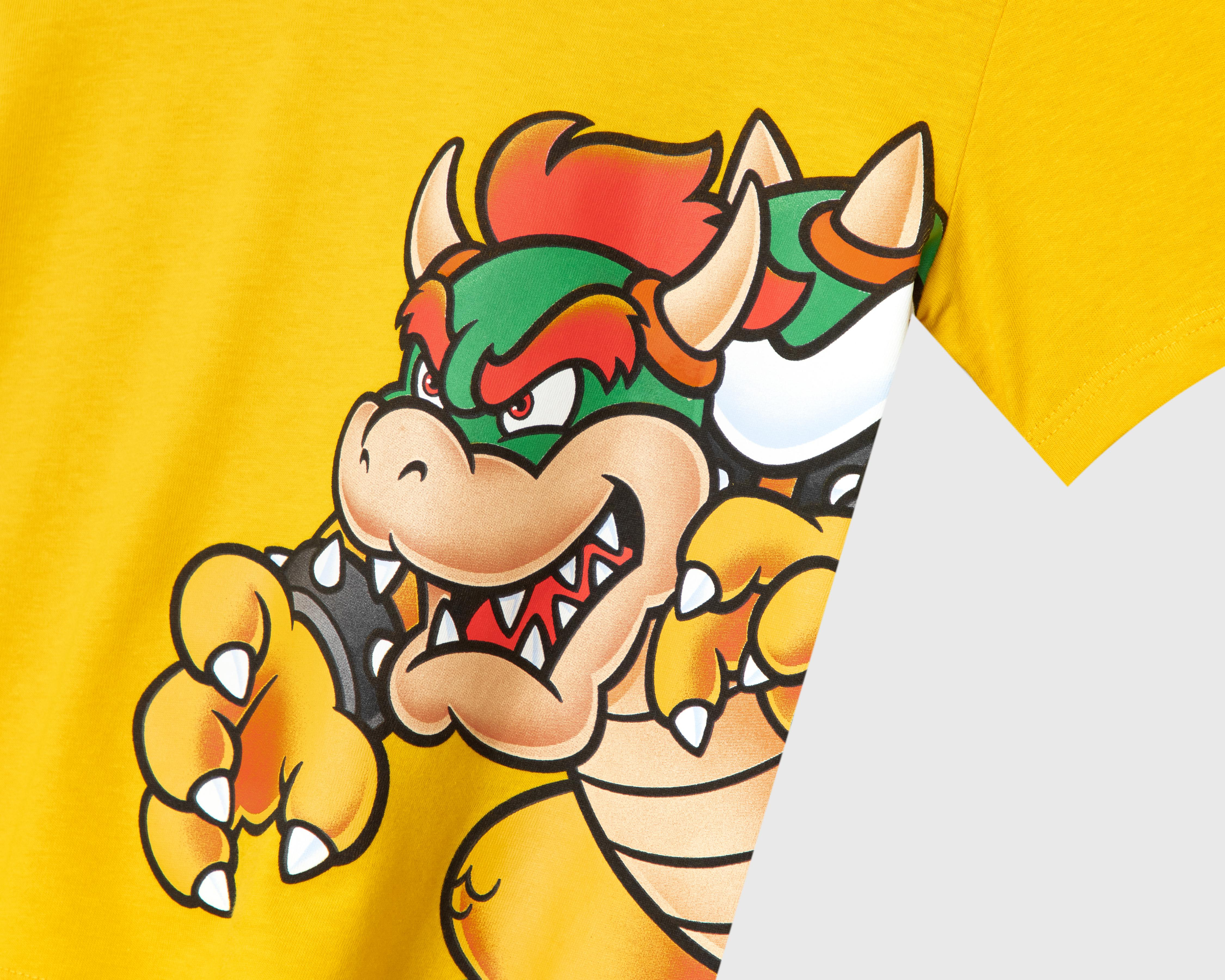 Foto 4 pulgar | Playera Bowser Mario Bros para Niño