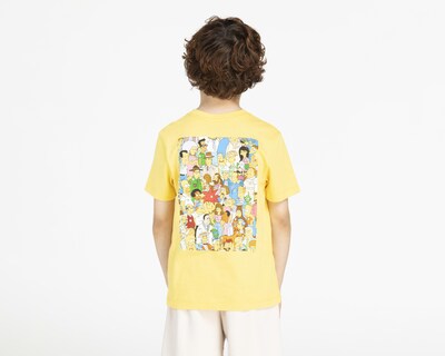 Foto 3 | Playera The Simpsons Manga Corta Estampada para Niño