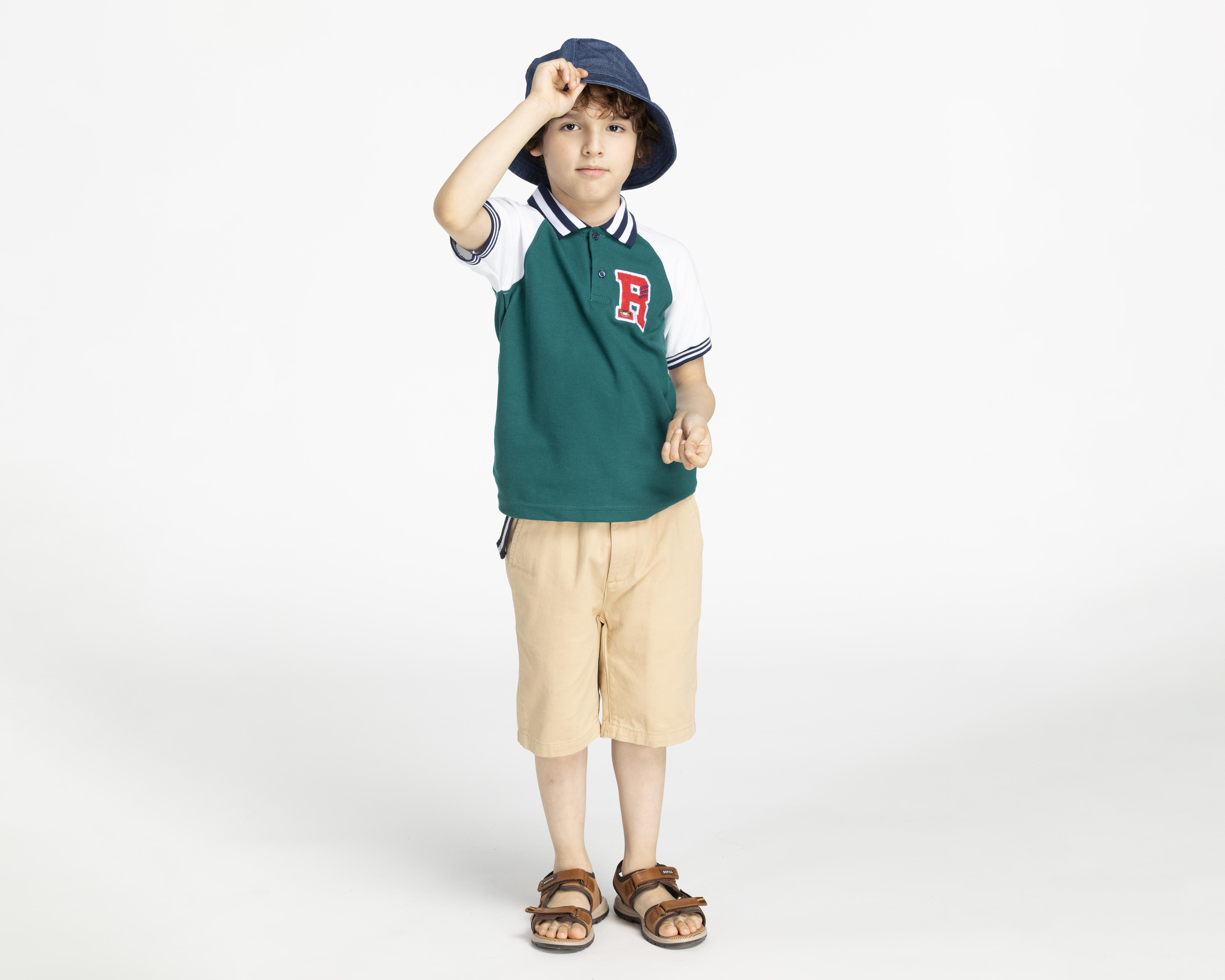 Foto 4 pulgar | Playera Polo Refill para Niño