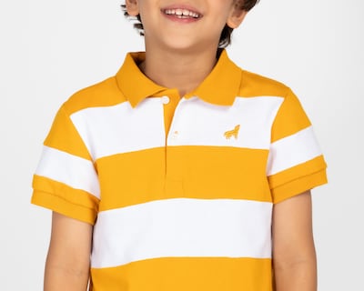 Foto 4 | Playera Refill Manga Corta a Rayas para Niño