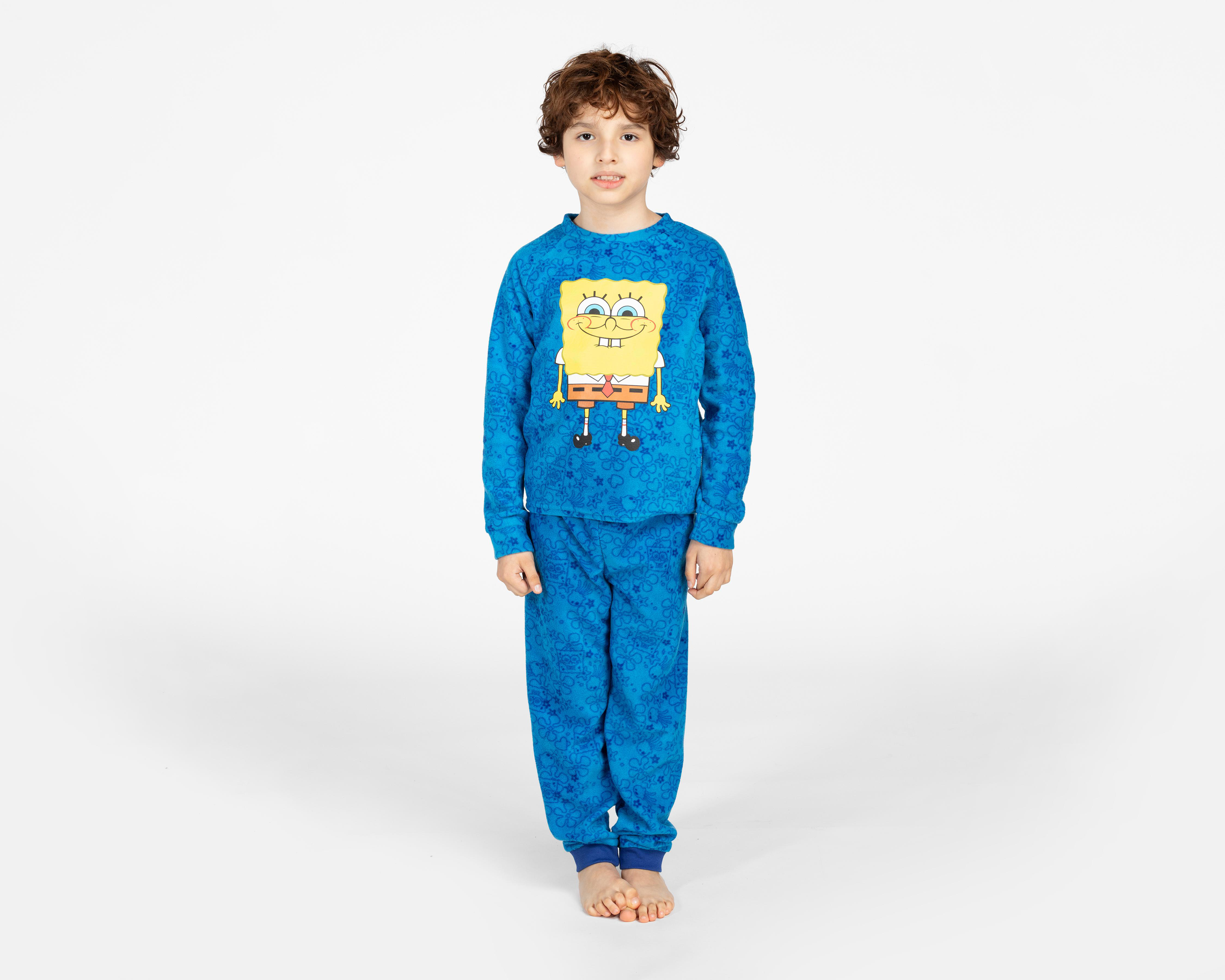 Foto 2 | Pijama para Niño Estampada Bob Esponja