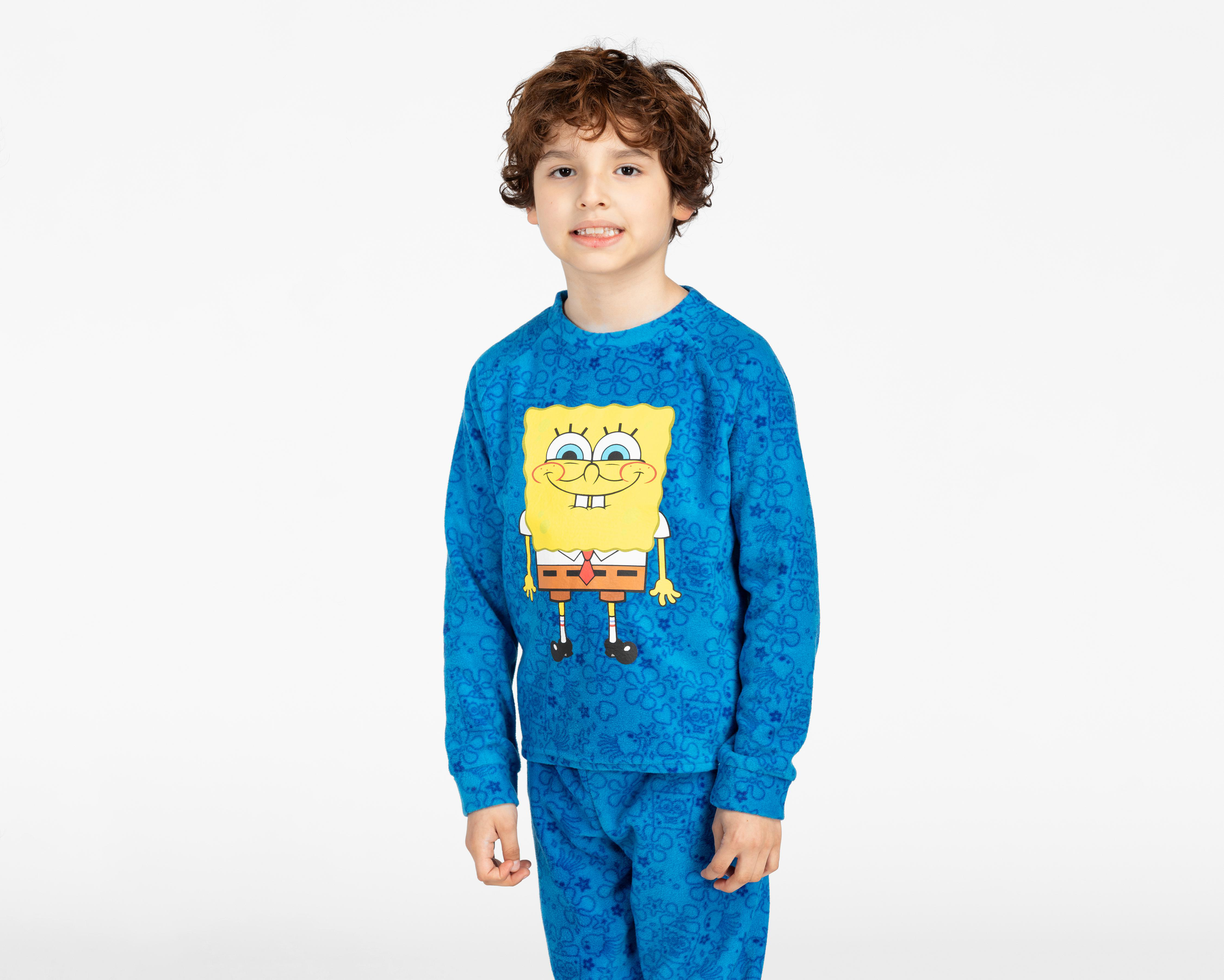 Foto 4 | Pijama para Niño Estampada Bob Esponja