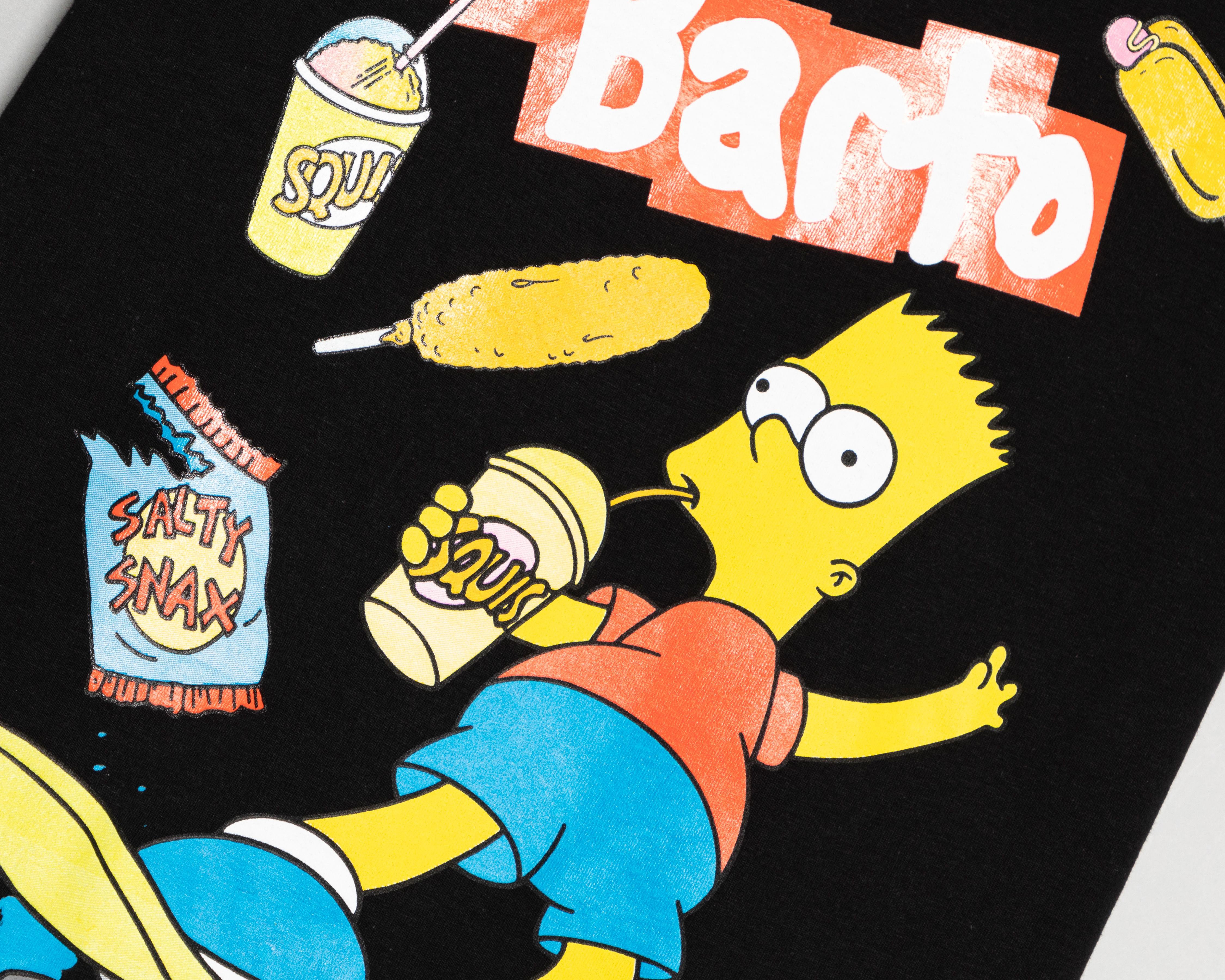 Foto 4 pulgar | Playera Bart The Simpsons para Niño