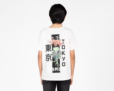 Foto 2 | Playera Neo*City Manga Corta Estampada para Niño