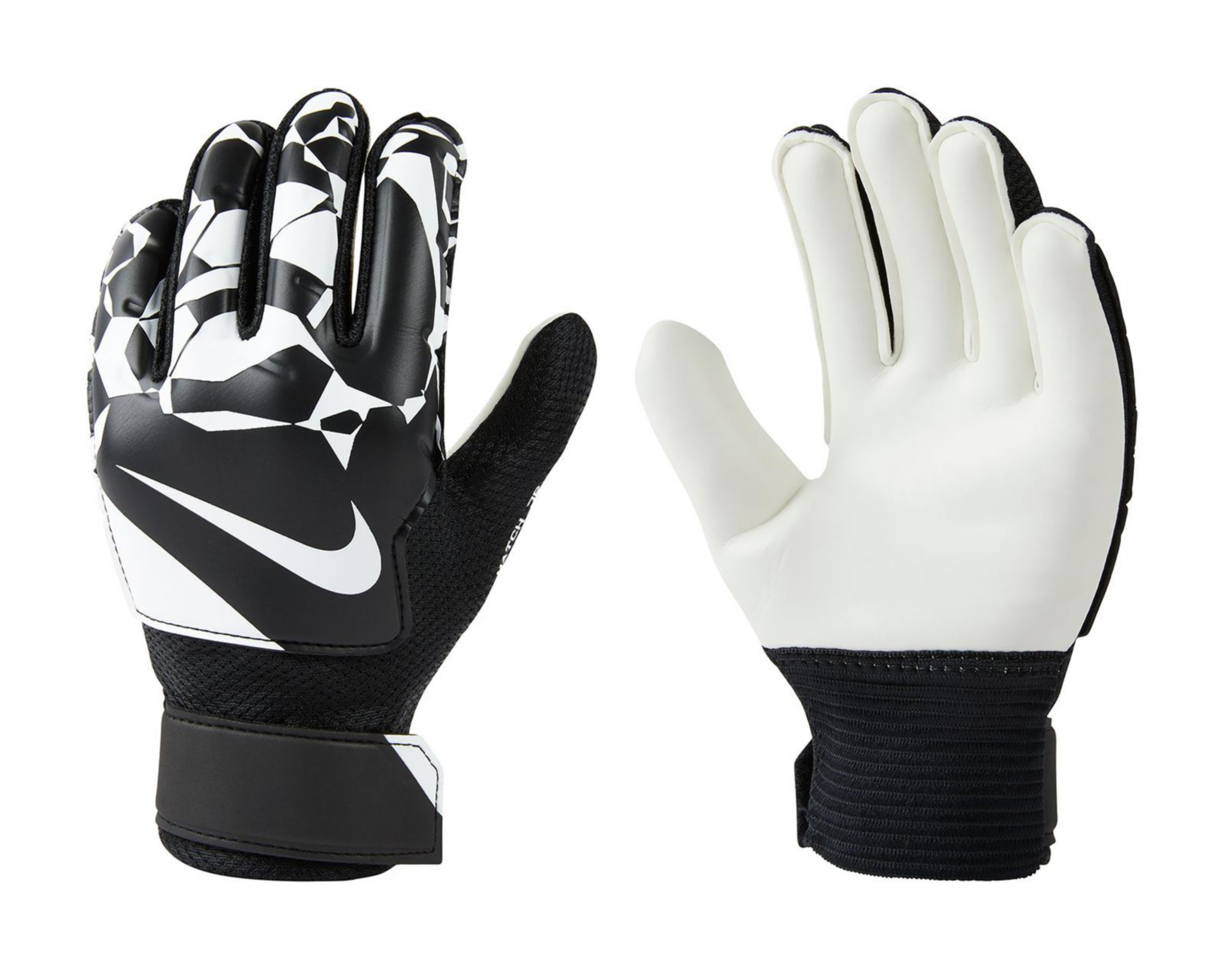 Foto 2 pulgar | Guantes de Portero para Futbol Nike Match Jr. Negros Correa Ajustable