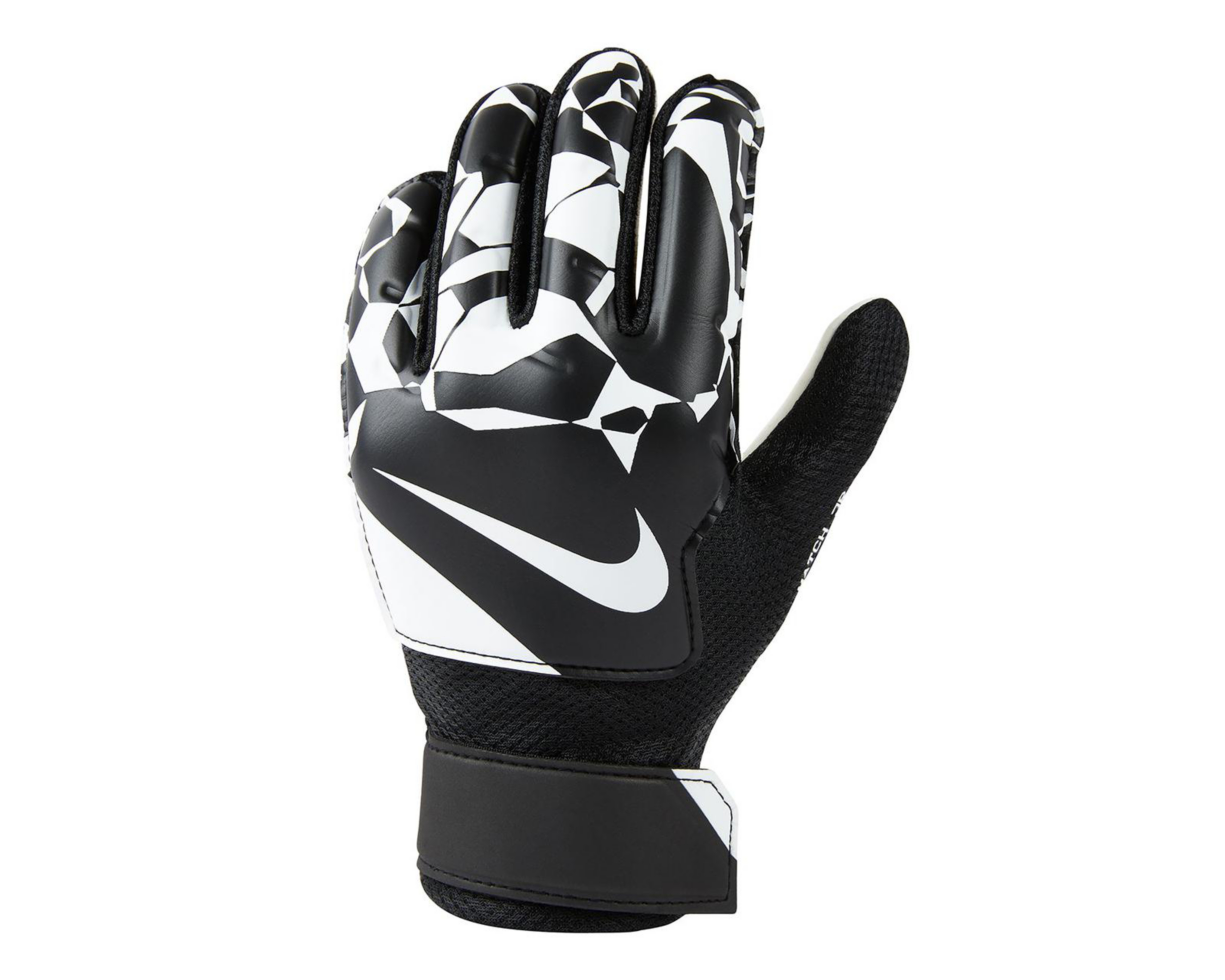 Foto 4 pulgar | Guantes de Portero para Futbol Nike Match Jr. Negros Correa Ajustable