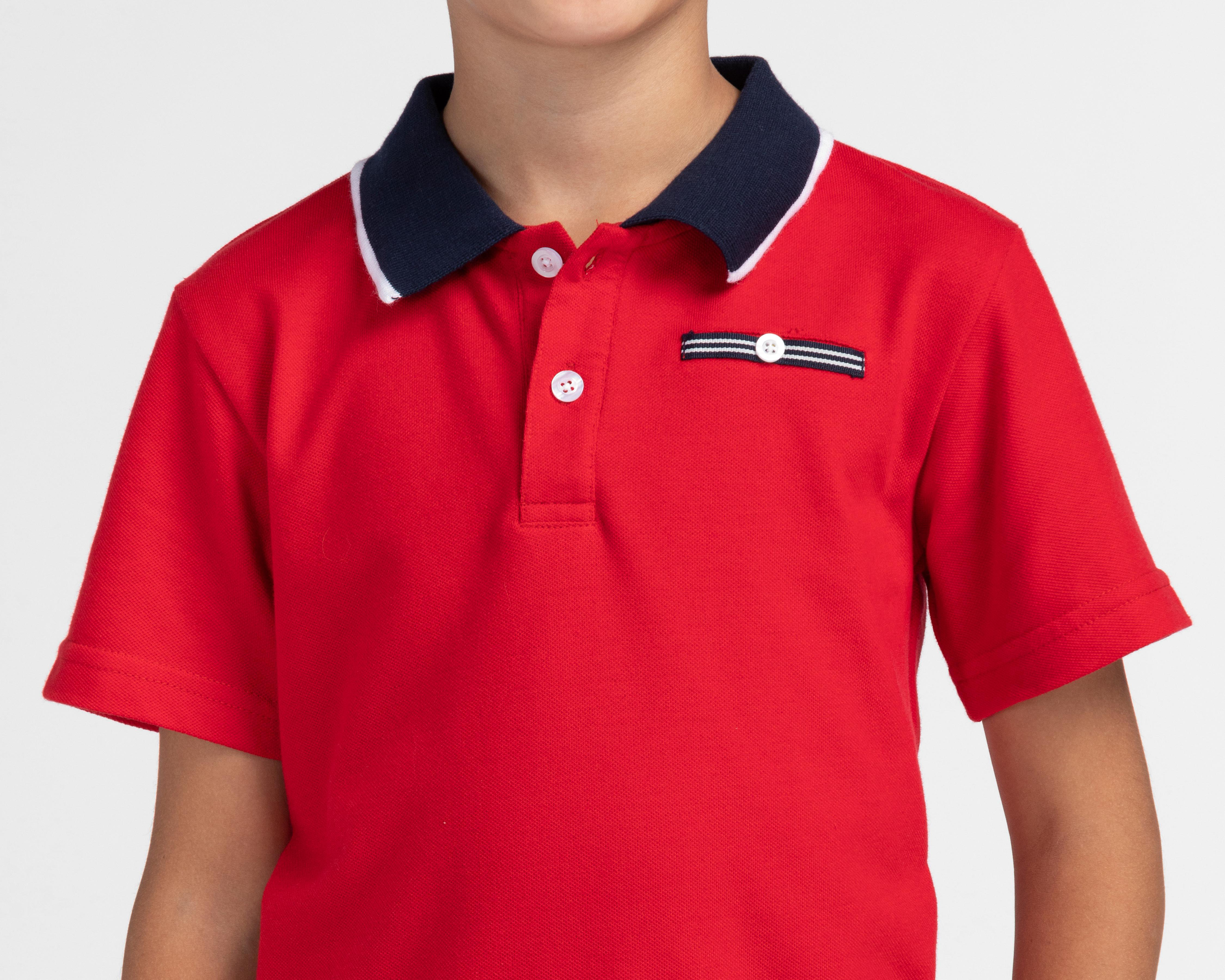 Foto 4 | Playera Refill Manga Corta Juvenil