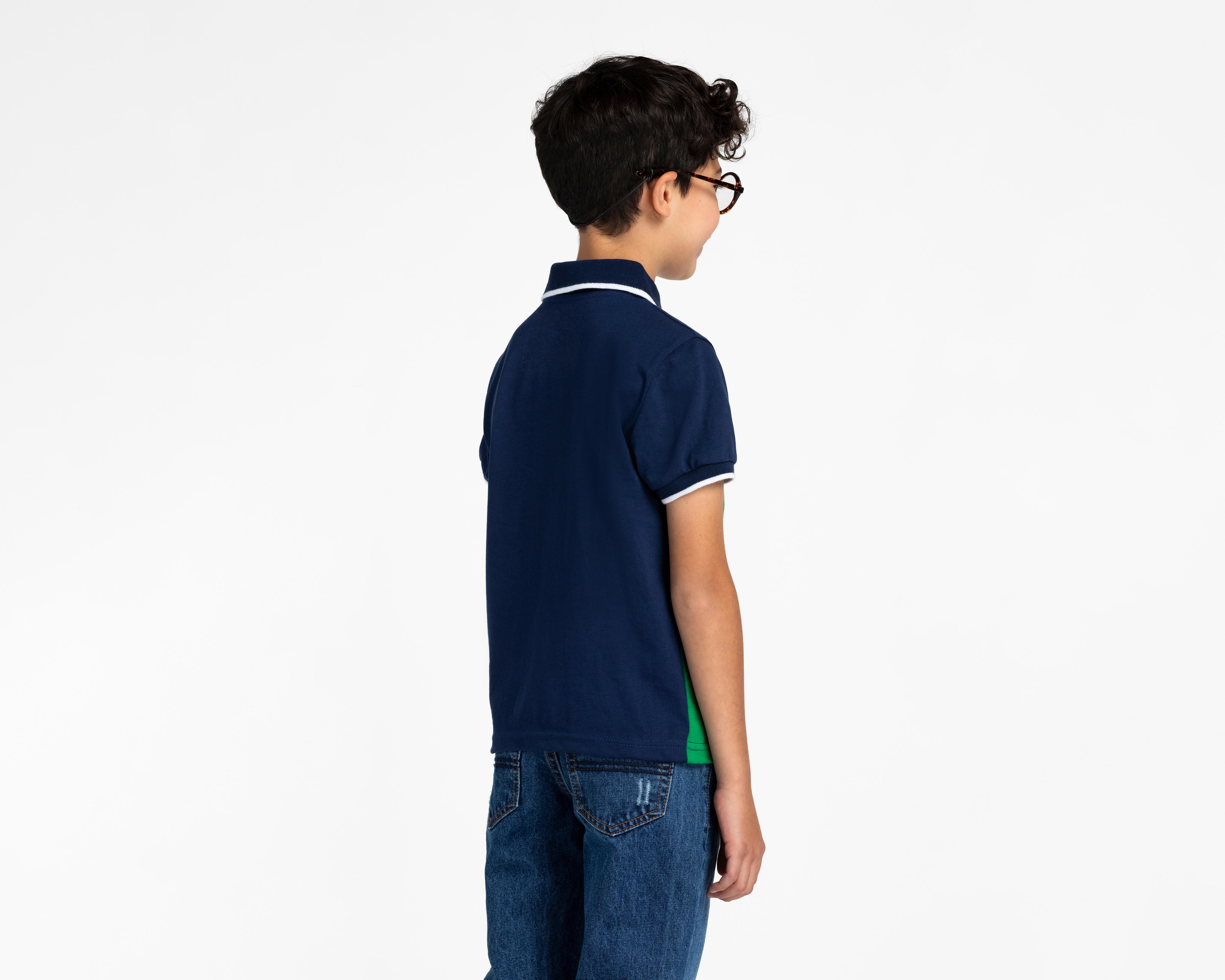Foto 2 | Playera Refill Manga Corta Estampada para Niño