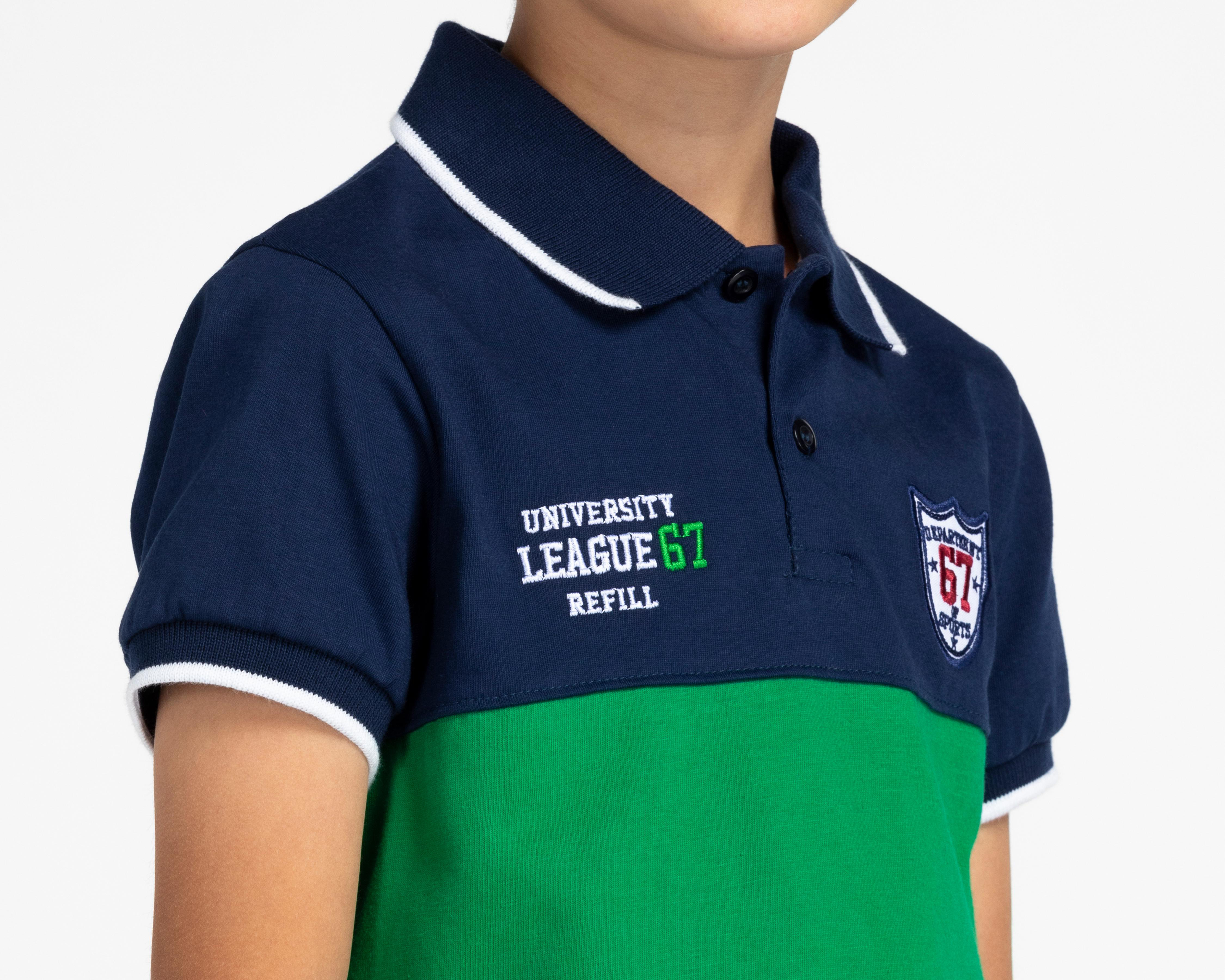 Foto 4 | Playera Refill Manga Corta Estampada para Niño