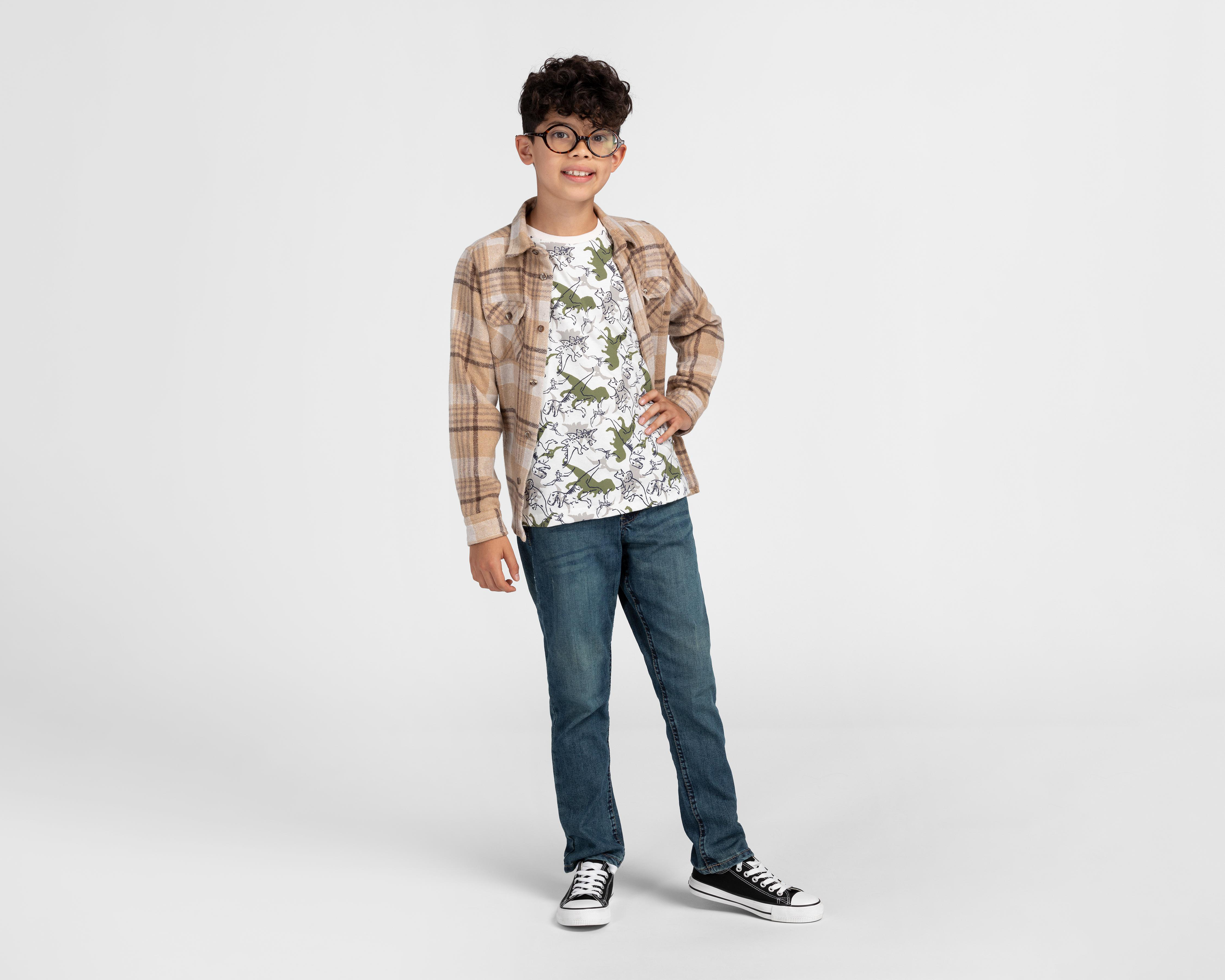 Foto 4 pulgar | Playera Refill Manga Corta para Niño