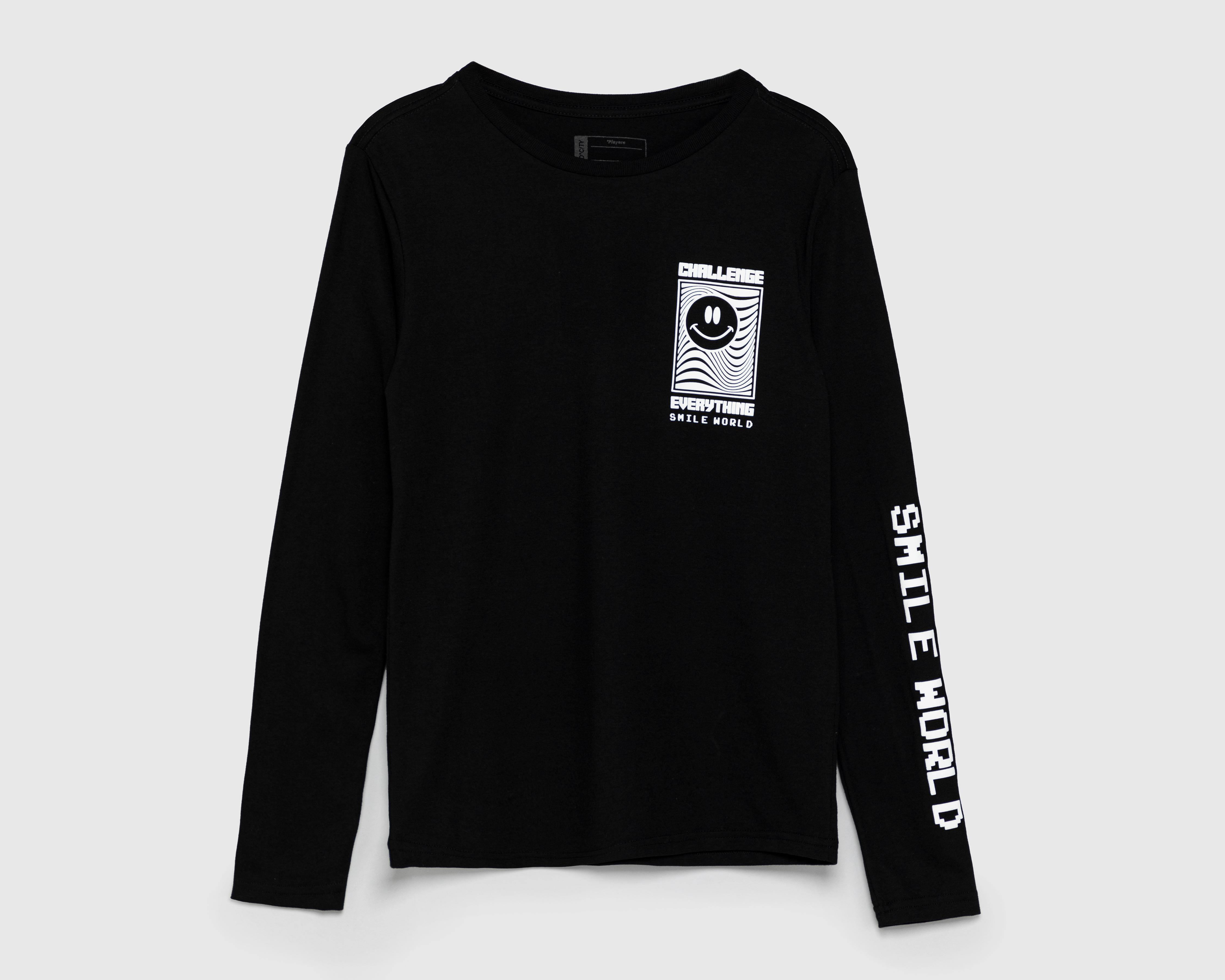 Playera Neo*City Manga Larga Estampada para Niño $159