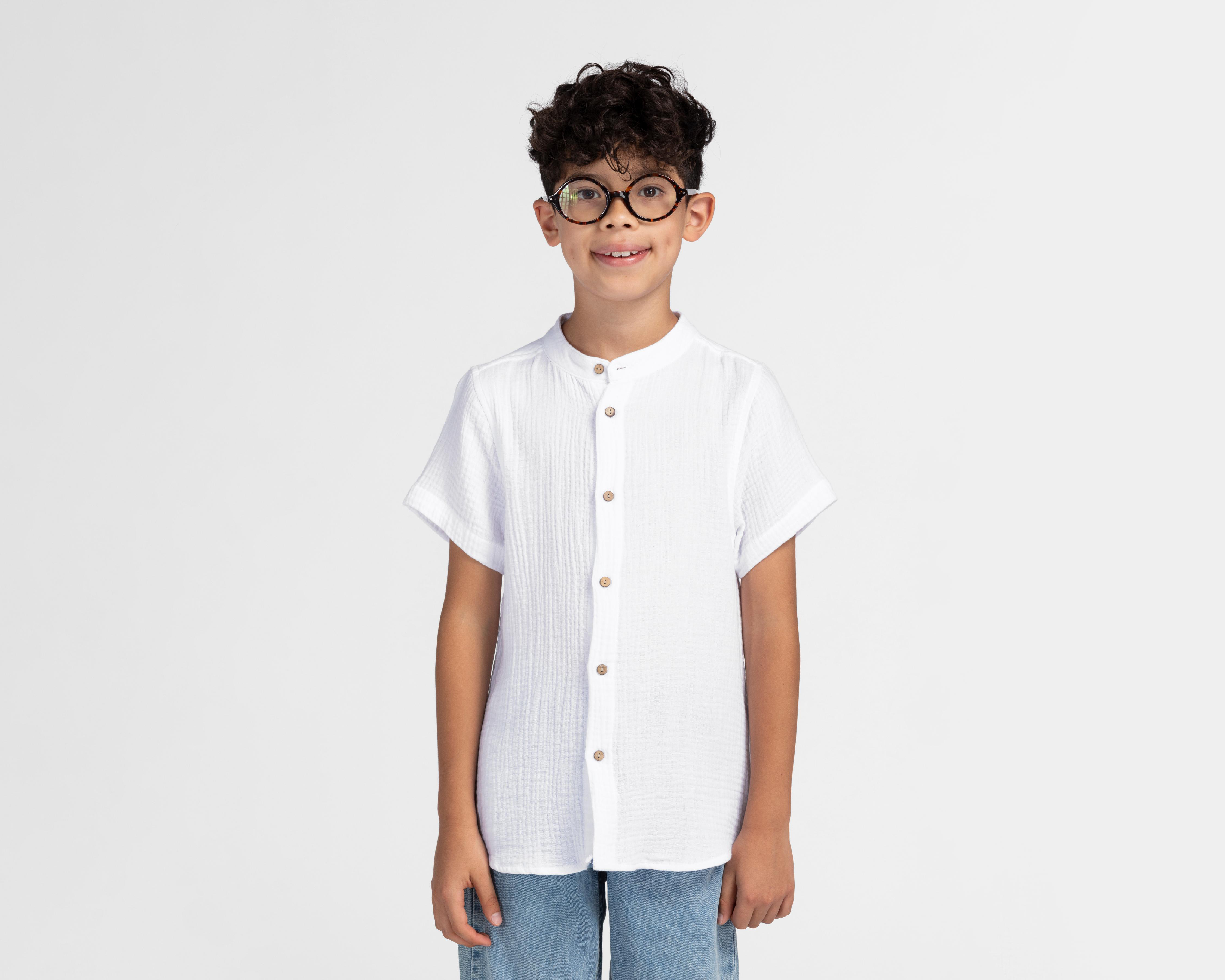 Camisa Refill Manga Corta para Niño