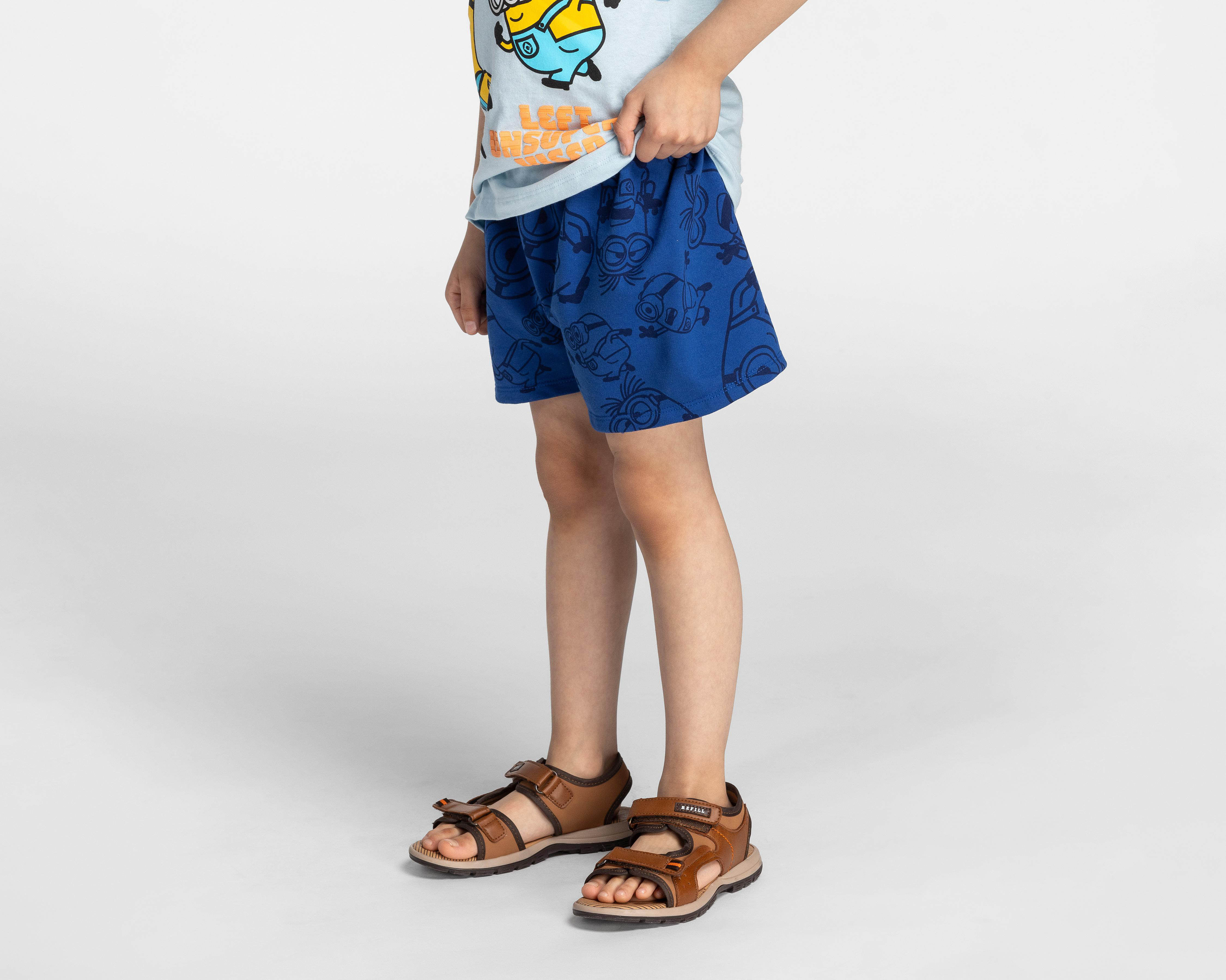 Foto 6 pulgar | Conjunto de Short y Playera Minions para Niño