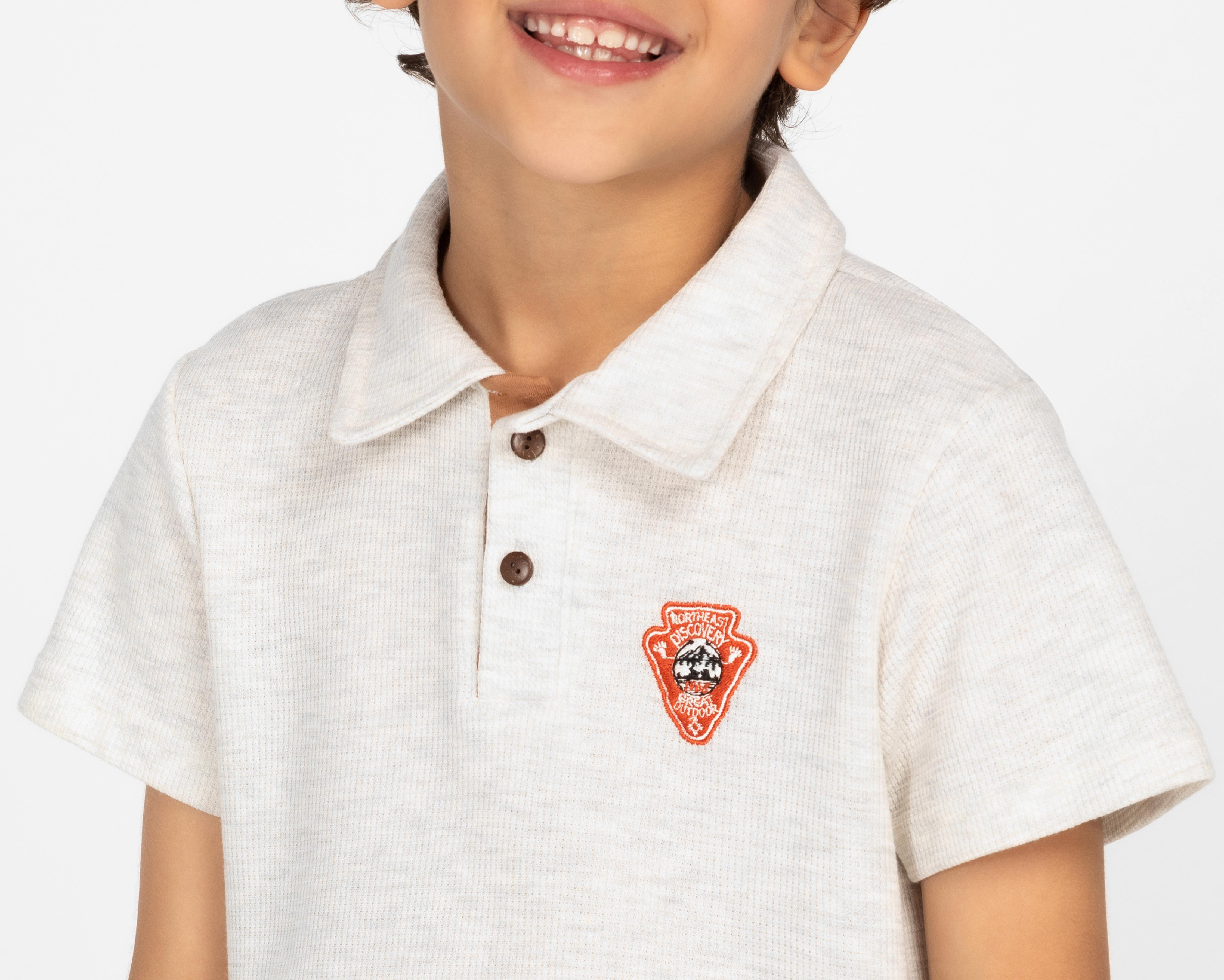 Foto 5 pulgar | Playera Refill Manga Corta para Niño