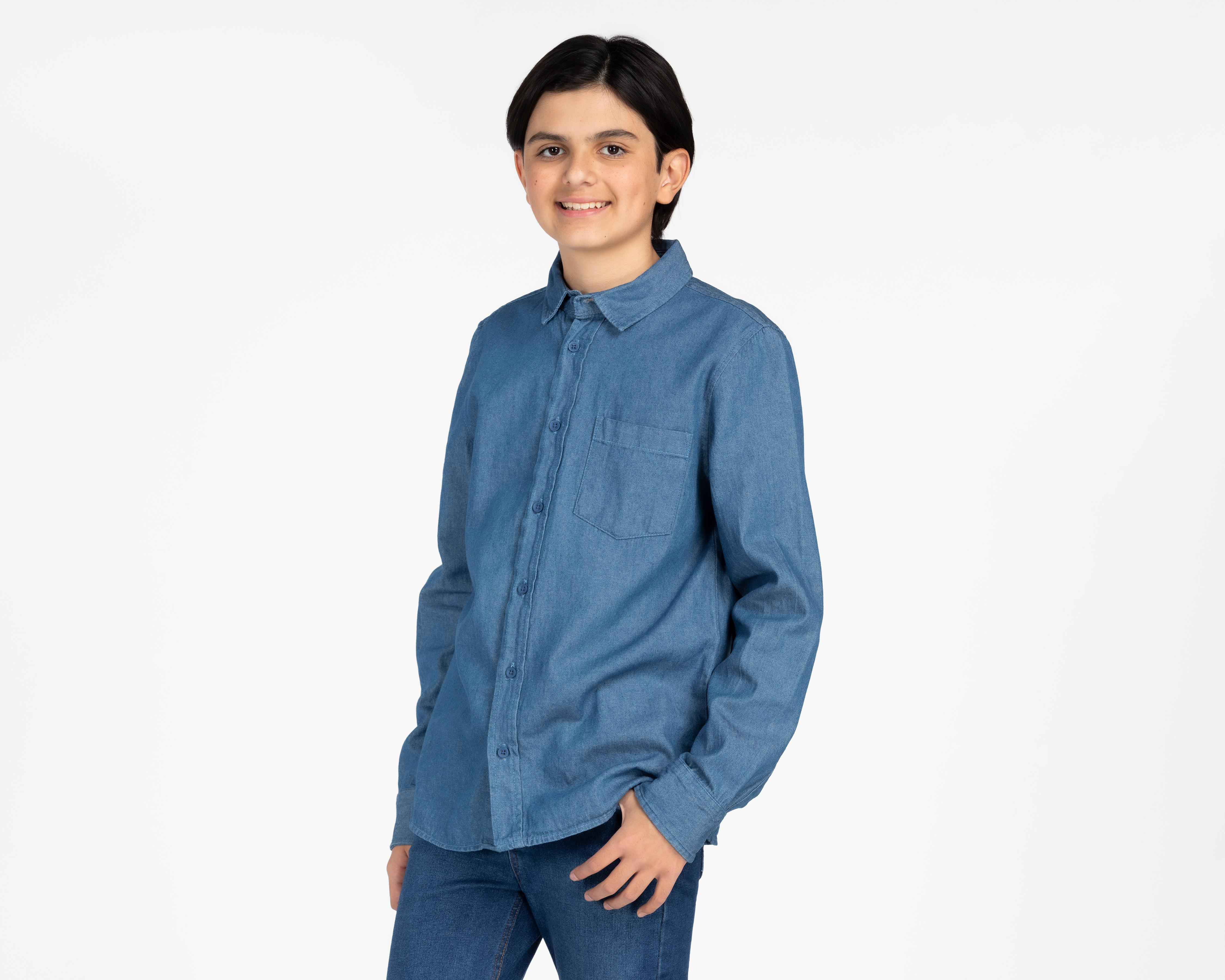 Camisa Refill Manga Larga para Niño $137