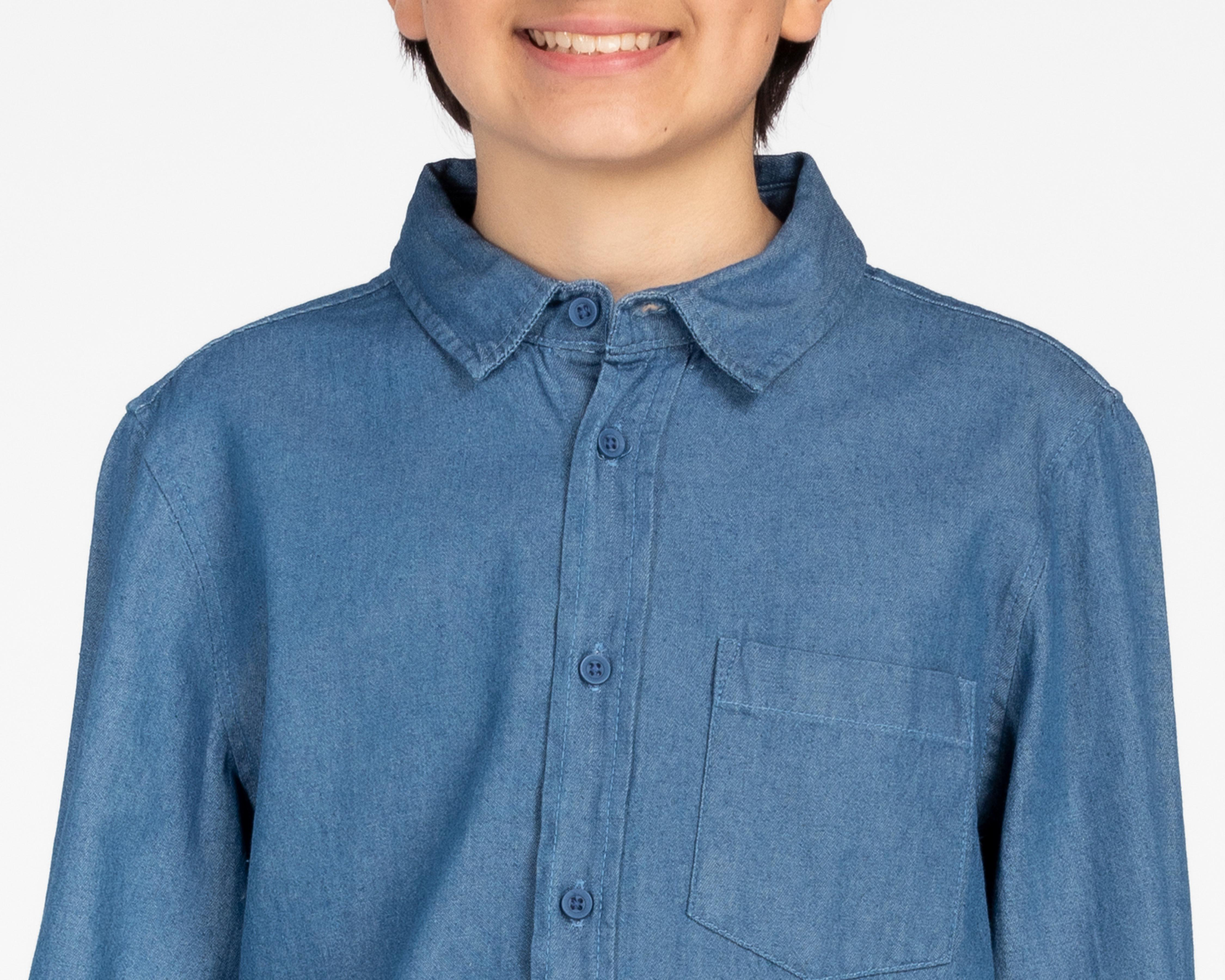 Foto 4 pulgar | Camisa Refill Manga Larga para Niño