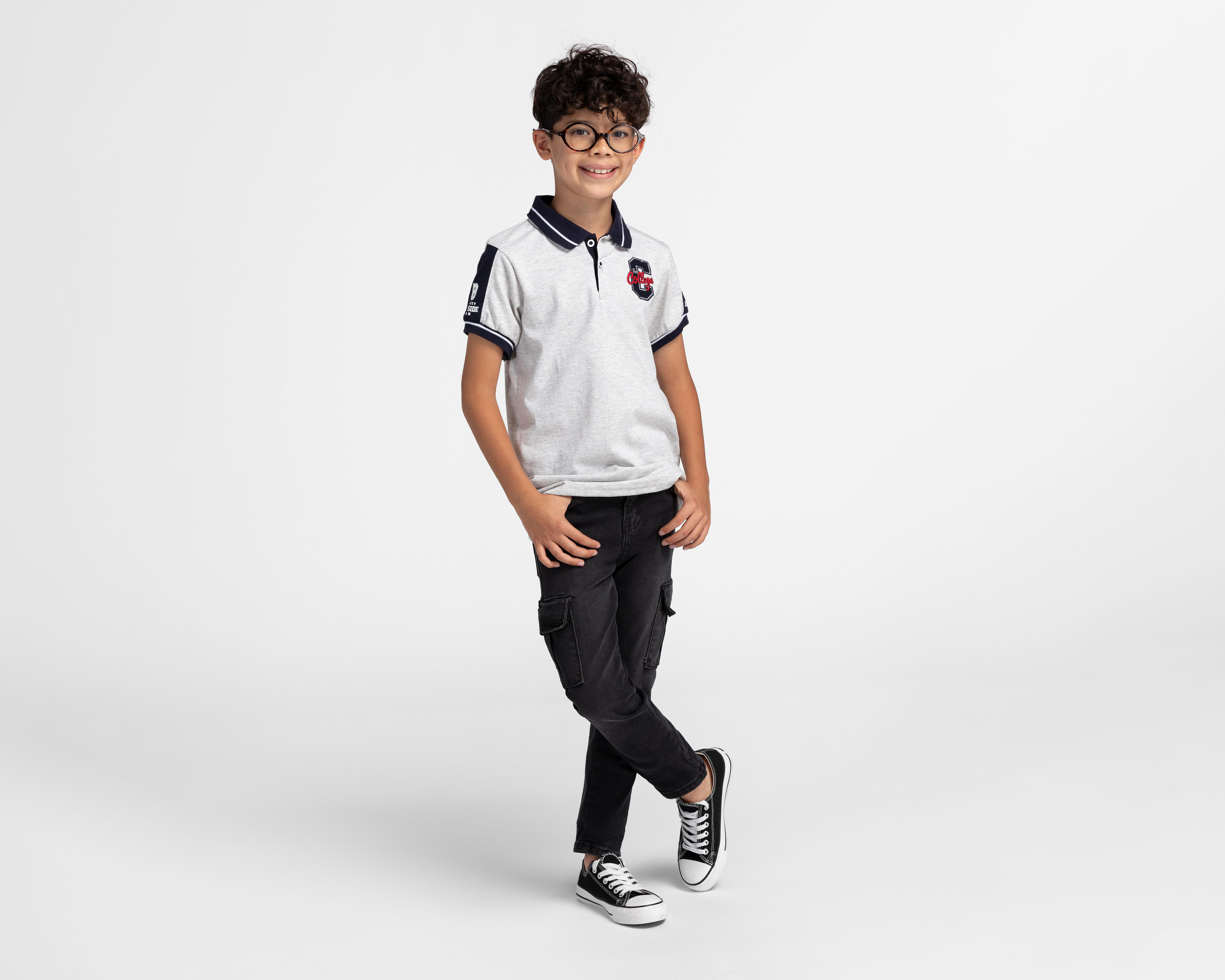 Foto 4 pulgar | Playera Refill Manga Corta para Niño
