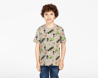 Foto 1 | Playera Neo*City Manga Corta Estampada para Niño