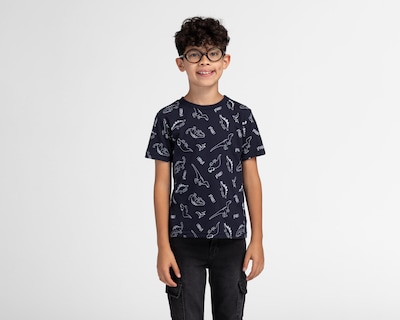 Foto 1 | Playera Refill Manga Corta Estampada para Niño