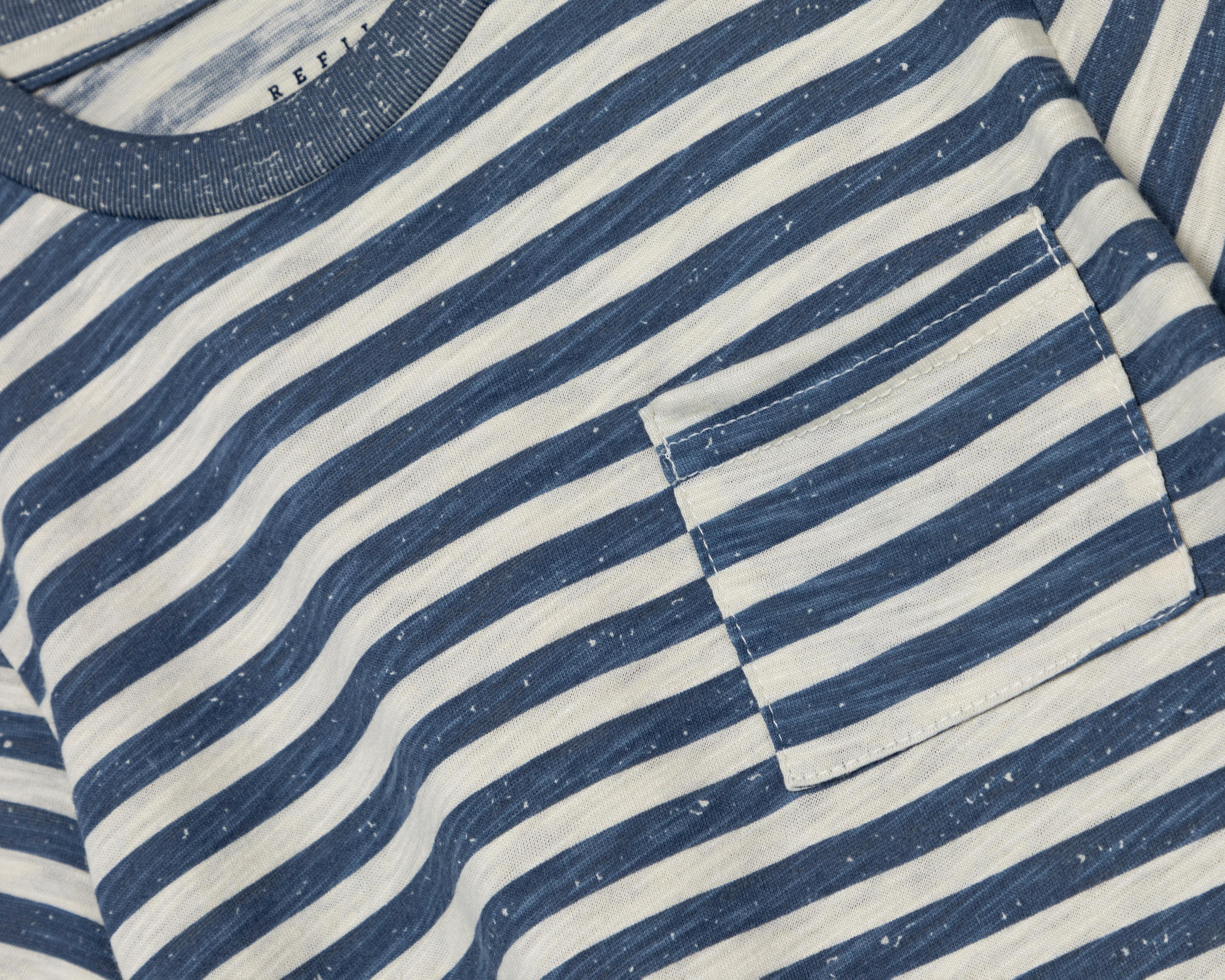 Foto 4 pulgar | Playera Refill Manga Corta a Rayas para Niño