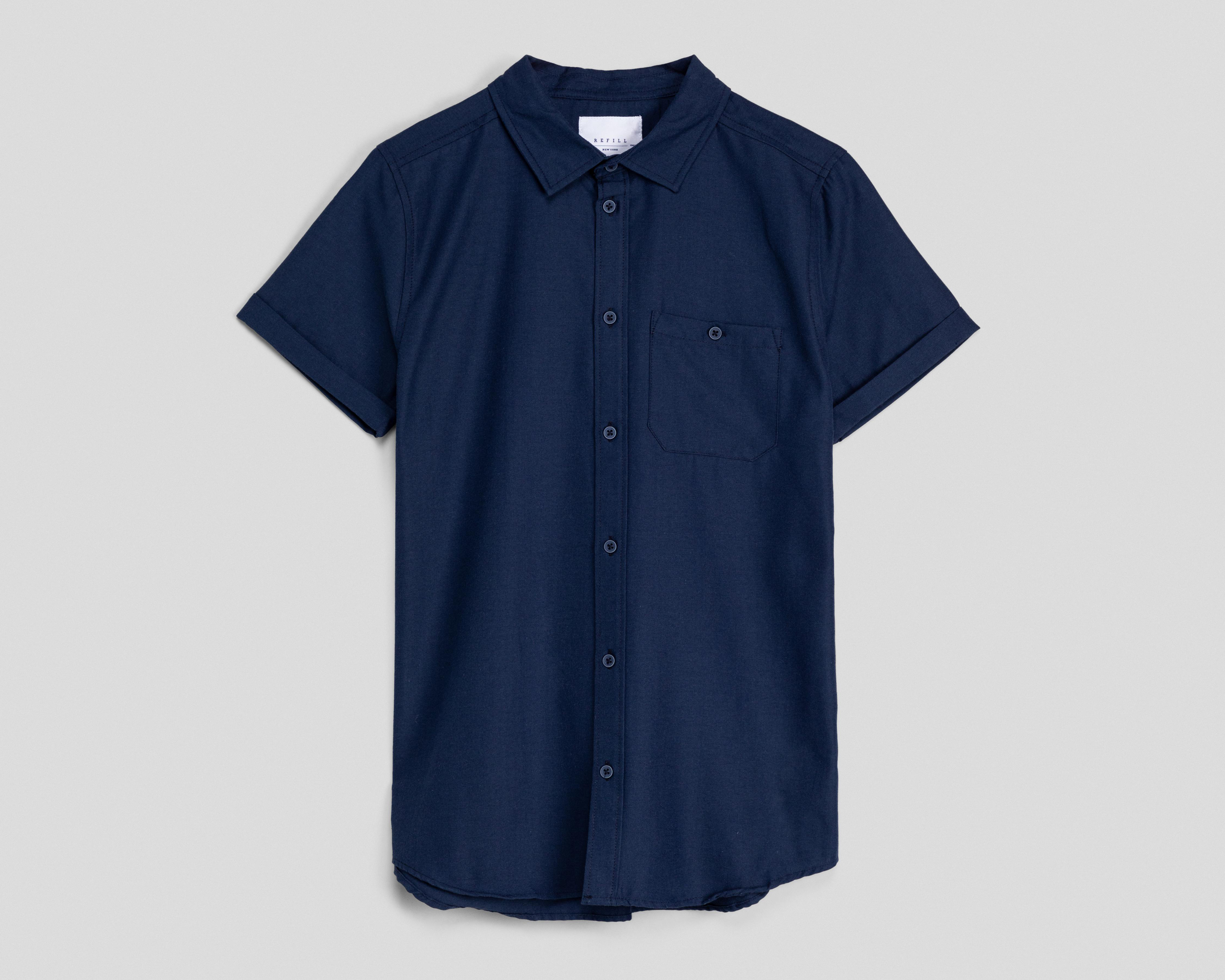 Camisa Refill Manga Corta Juvenil $199