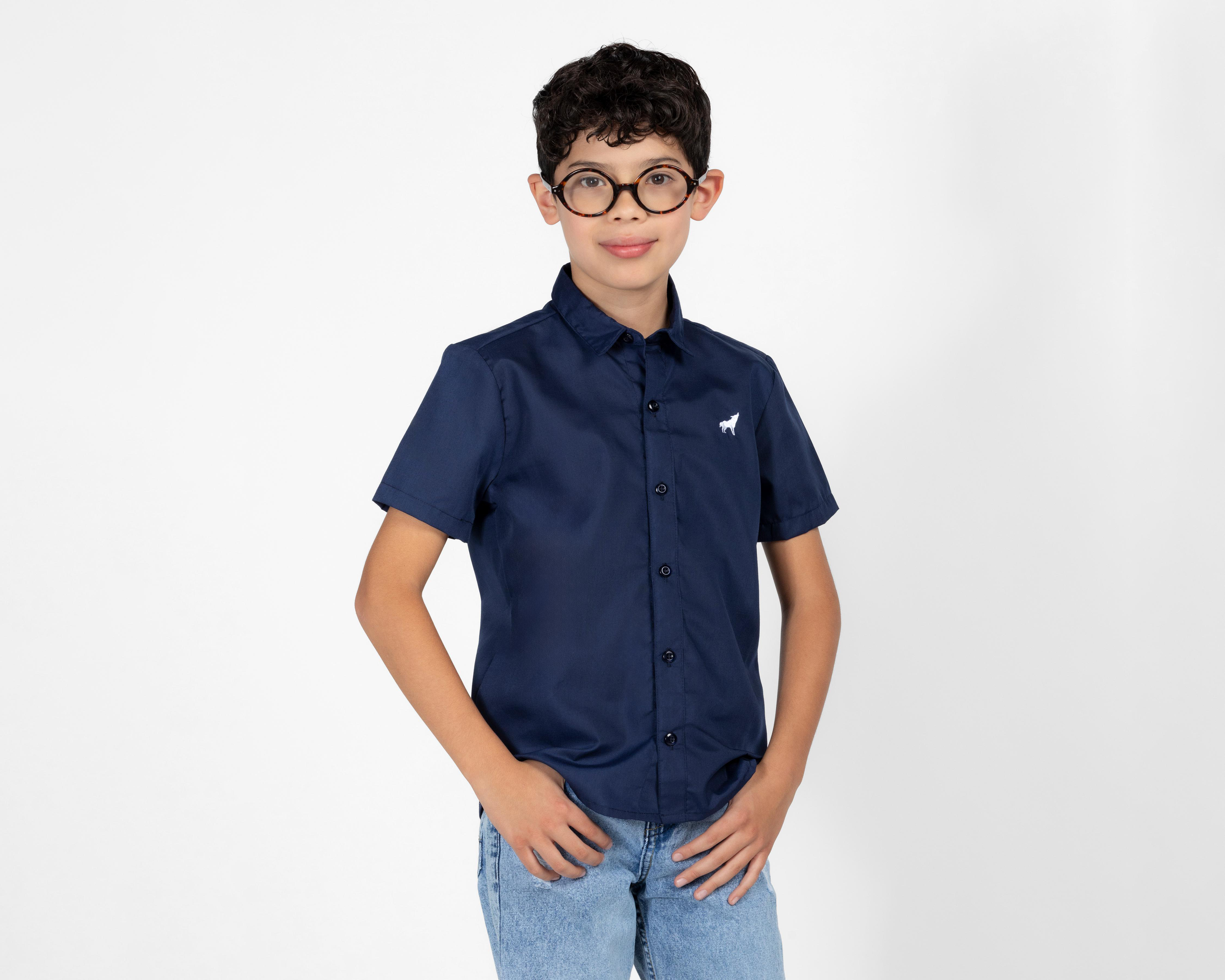 Camisa Refill Manga Corta para Niño $136