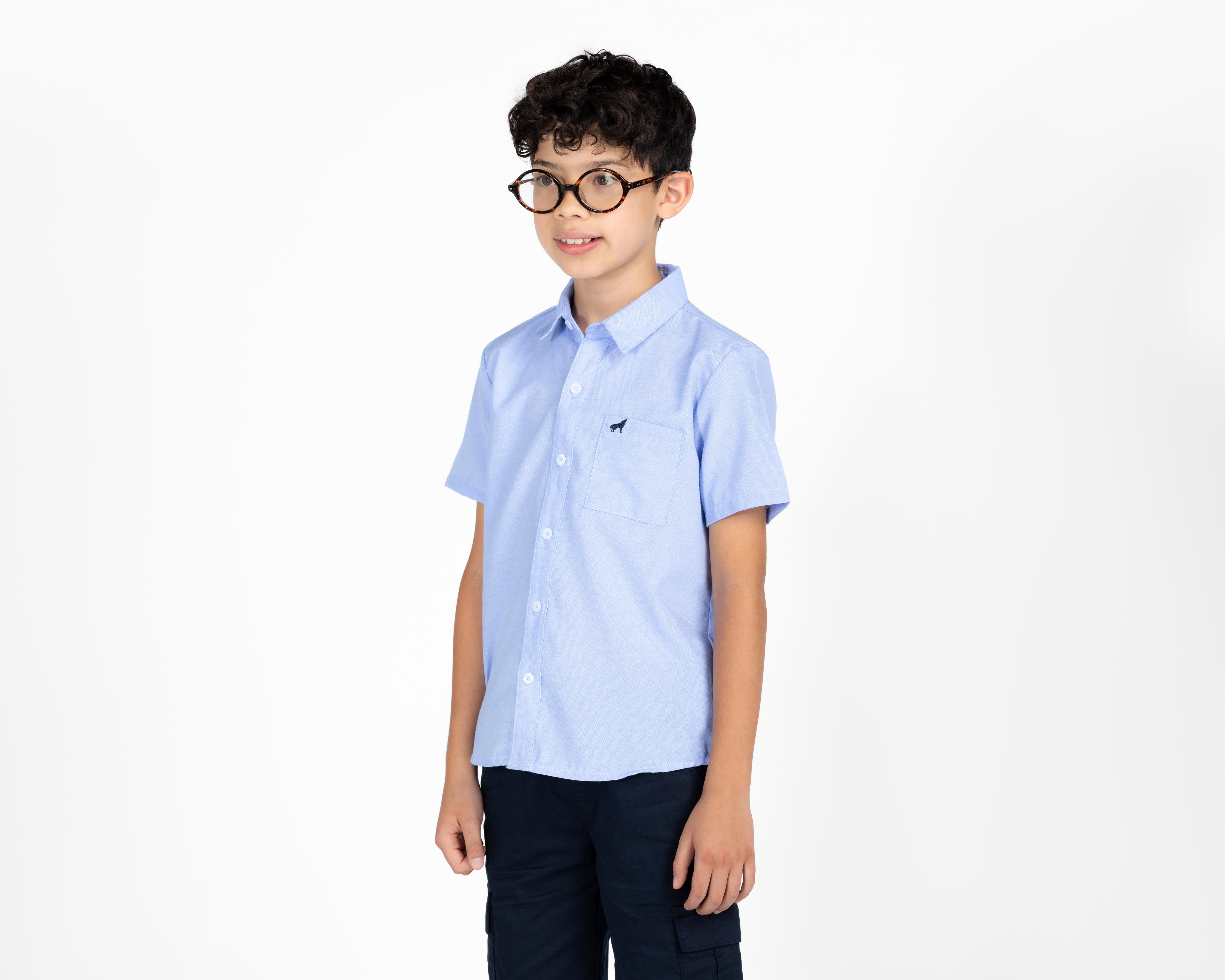 Camisa Refill Manga Corta para Niño $144