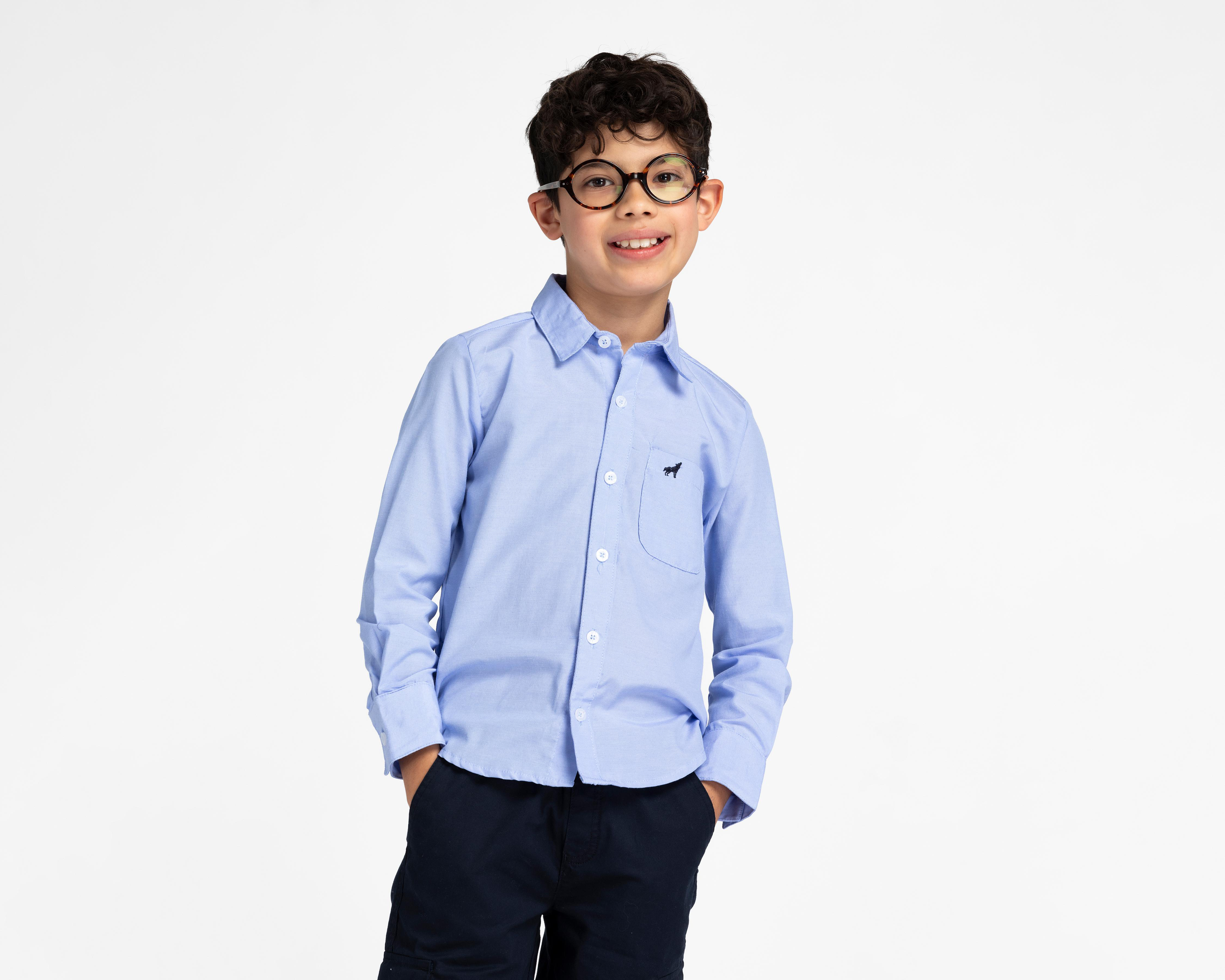 Camisa Refill Manga Larga para Niño $184