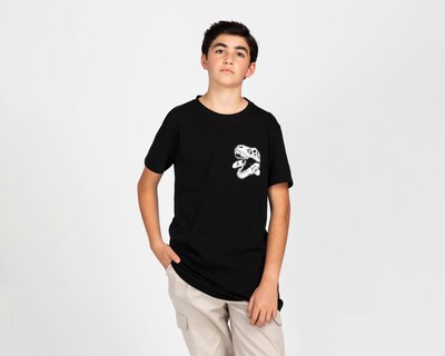 Foto 1 | Playera Refill Manga Corta Estampada Juvenil