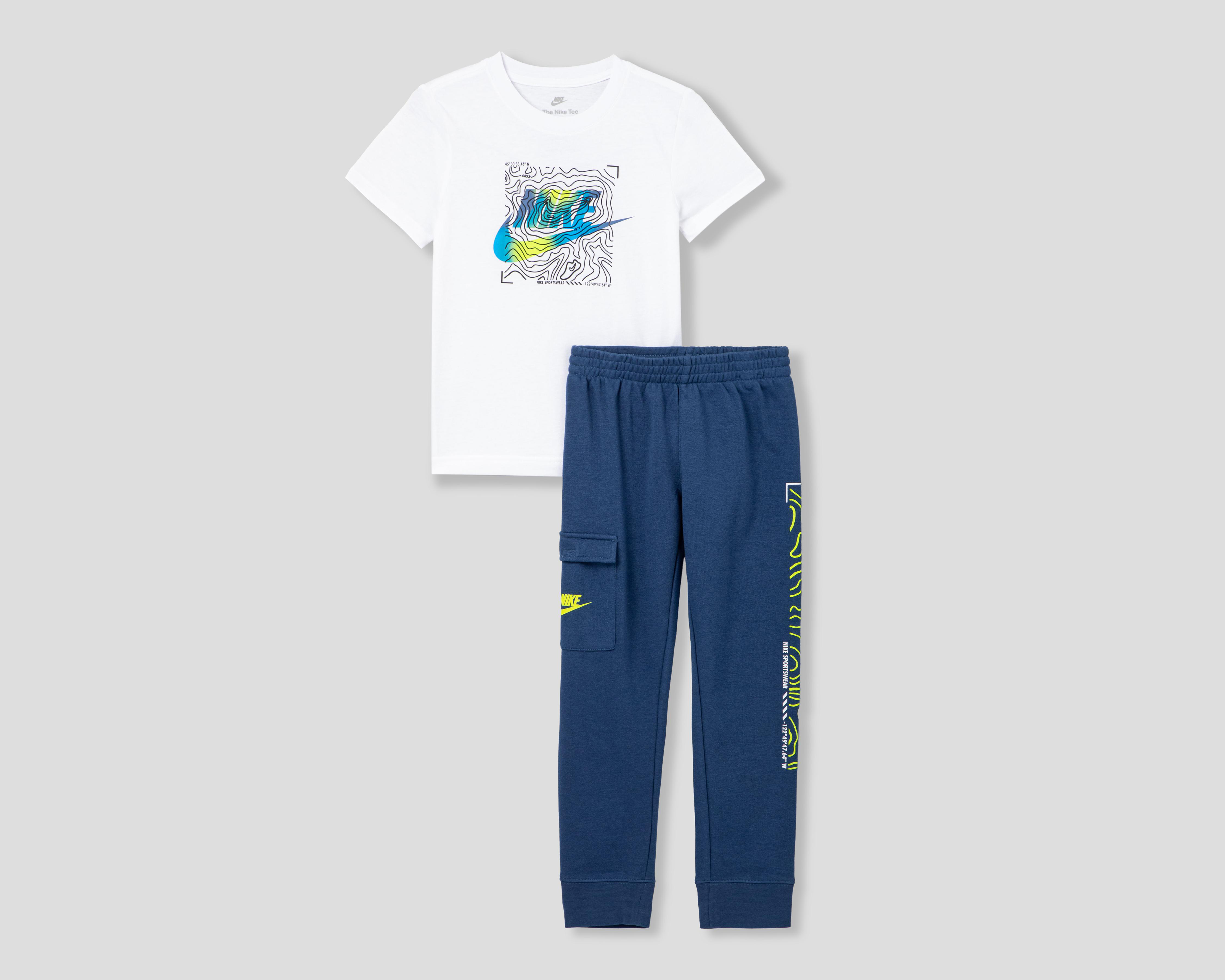 Conjunto de Pants y Playera Nike para Niño