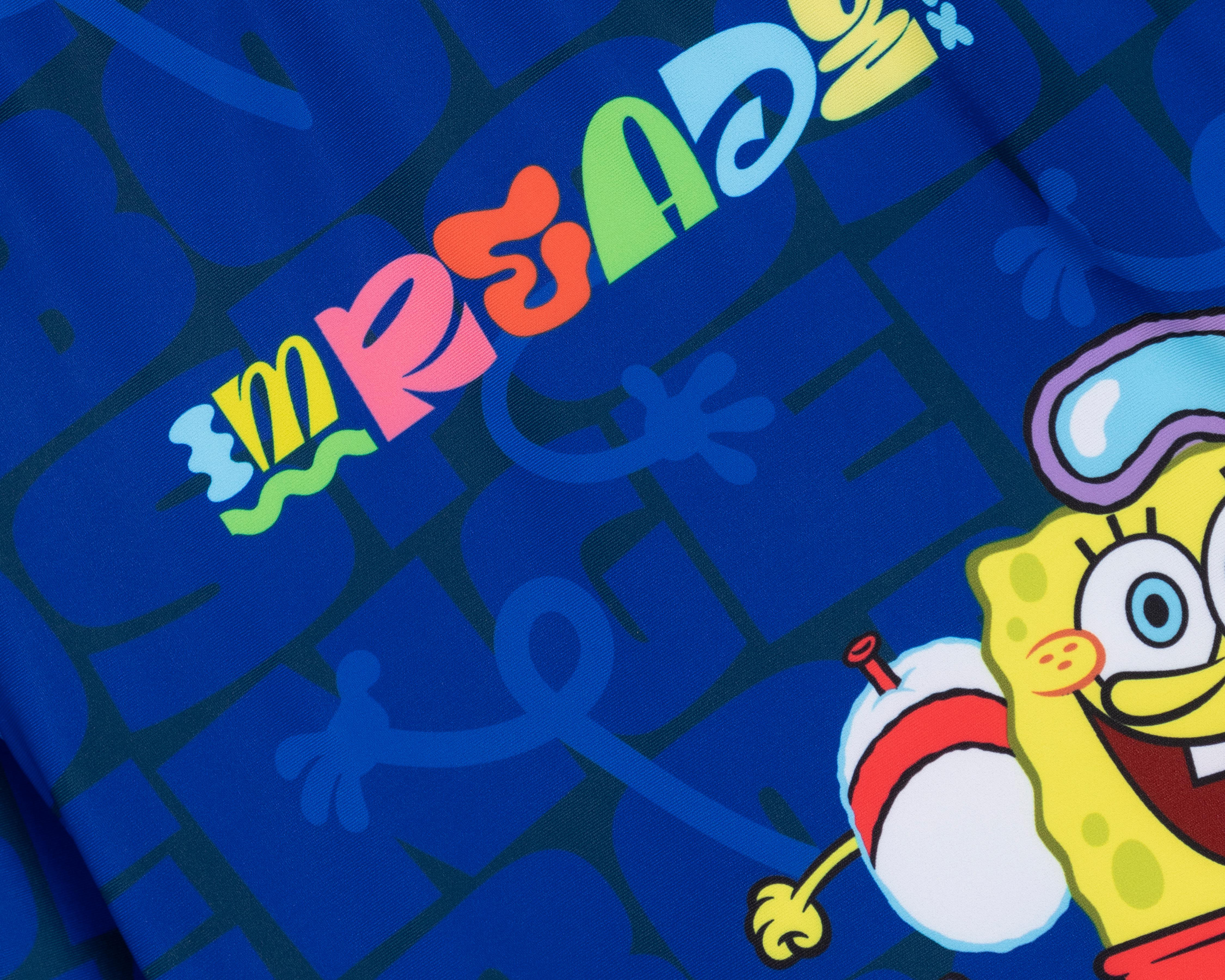 Foto 4 pulgar | Traje de Baño Bob Esponja Estampado para Niño 2 Piezas