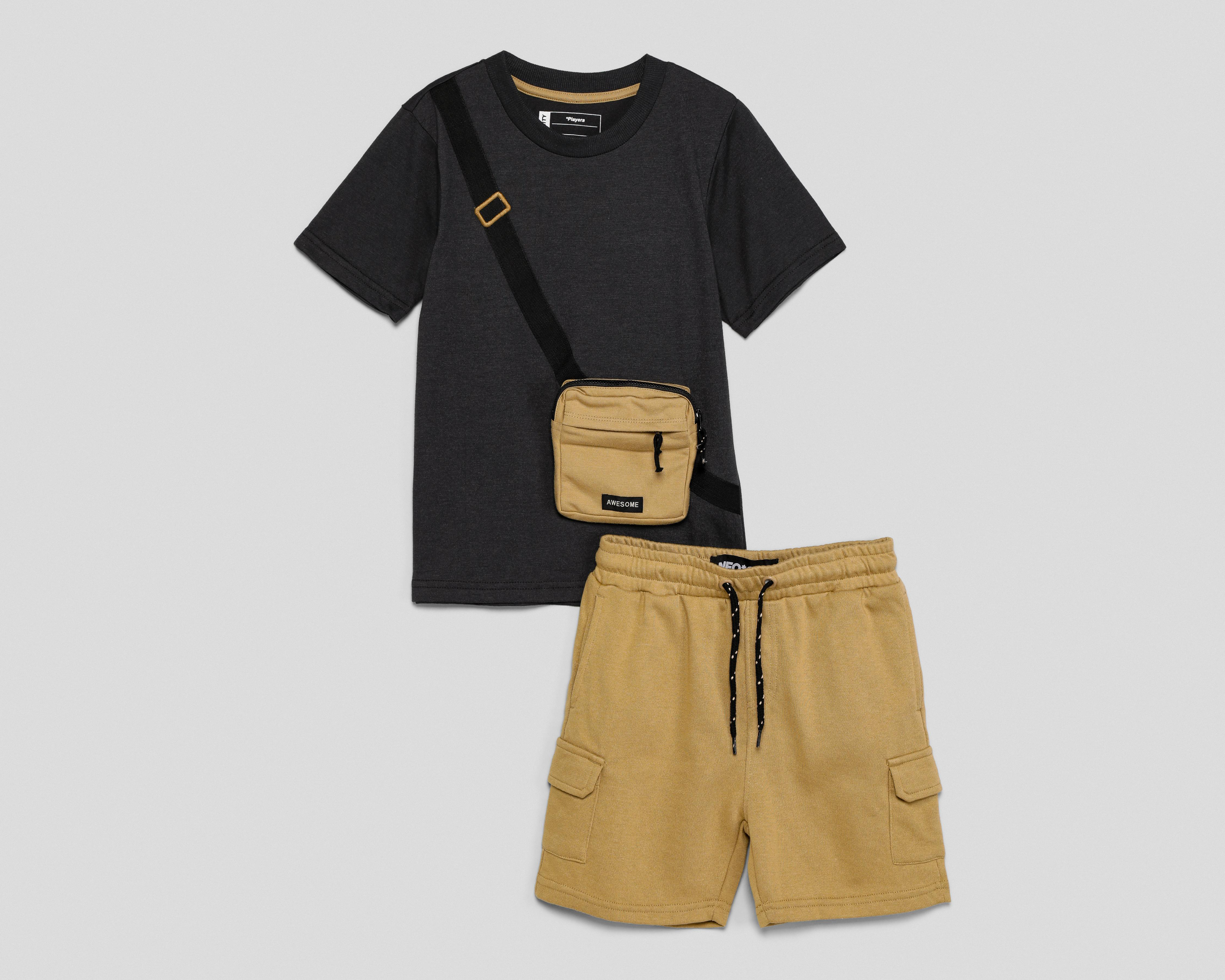 Foto 2 pulgar | Conjunto de Playera y Short Neo*City para Niño