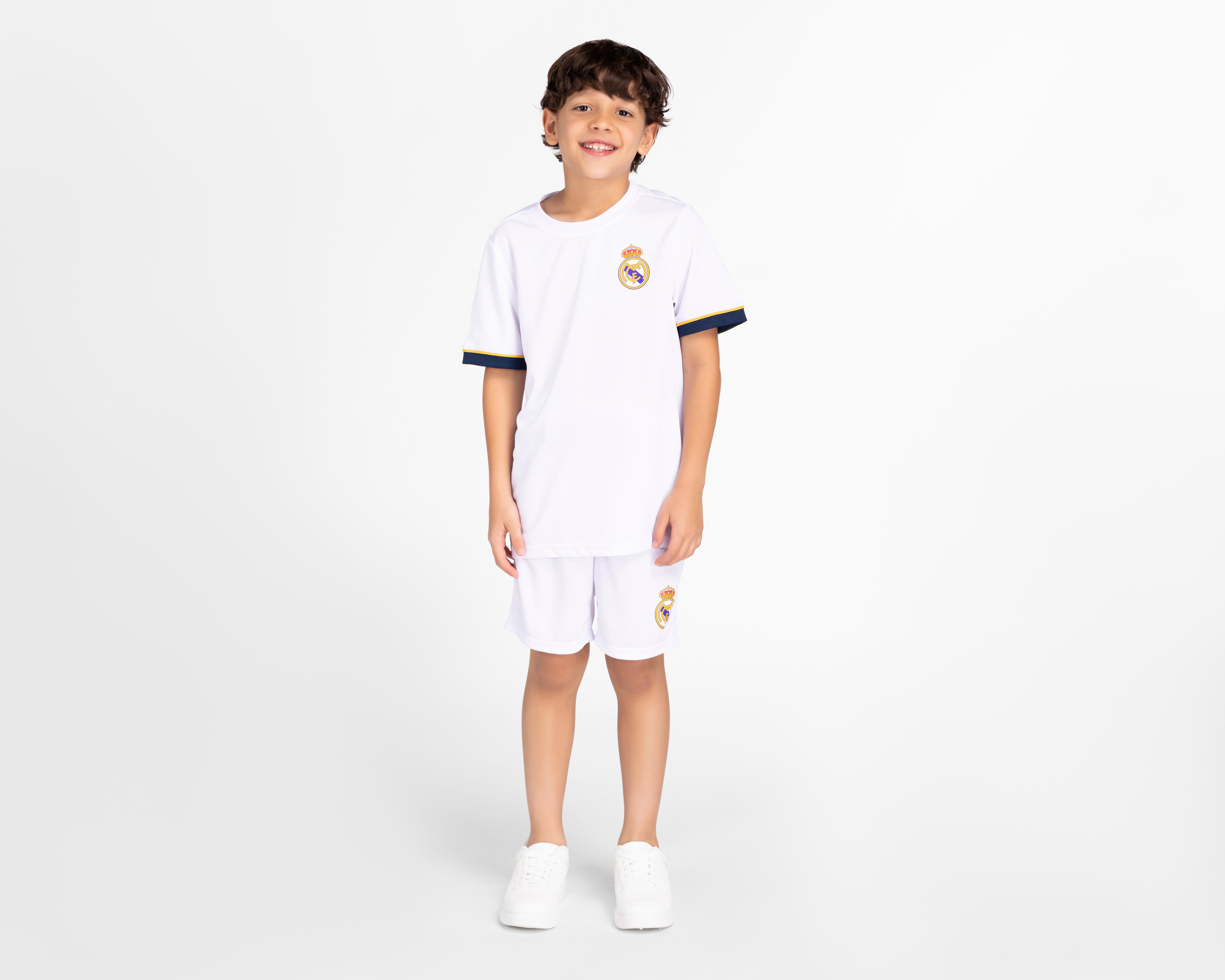 Foto 2 pulgar | Playera y Short Real Madrid Deportivo para Niño