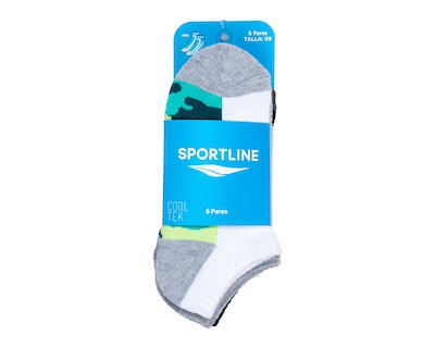 Foto 3 | Calcetas Deportivas Sportline para Niño 6 Pares
