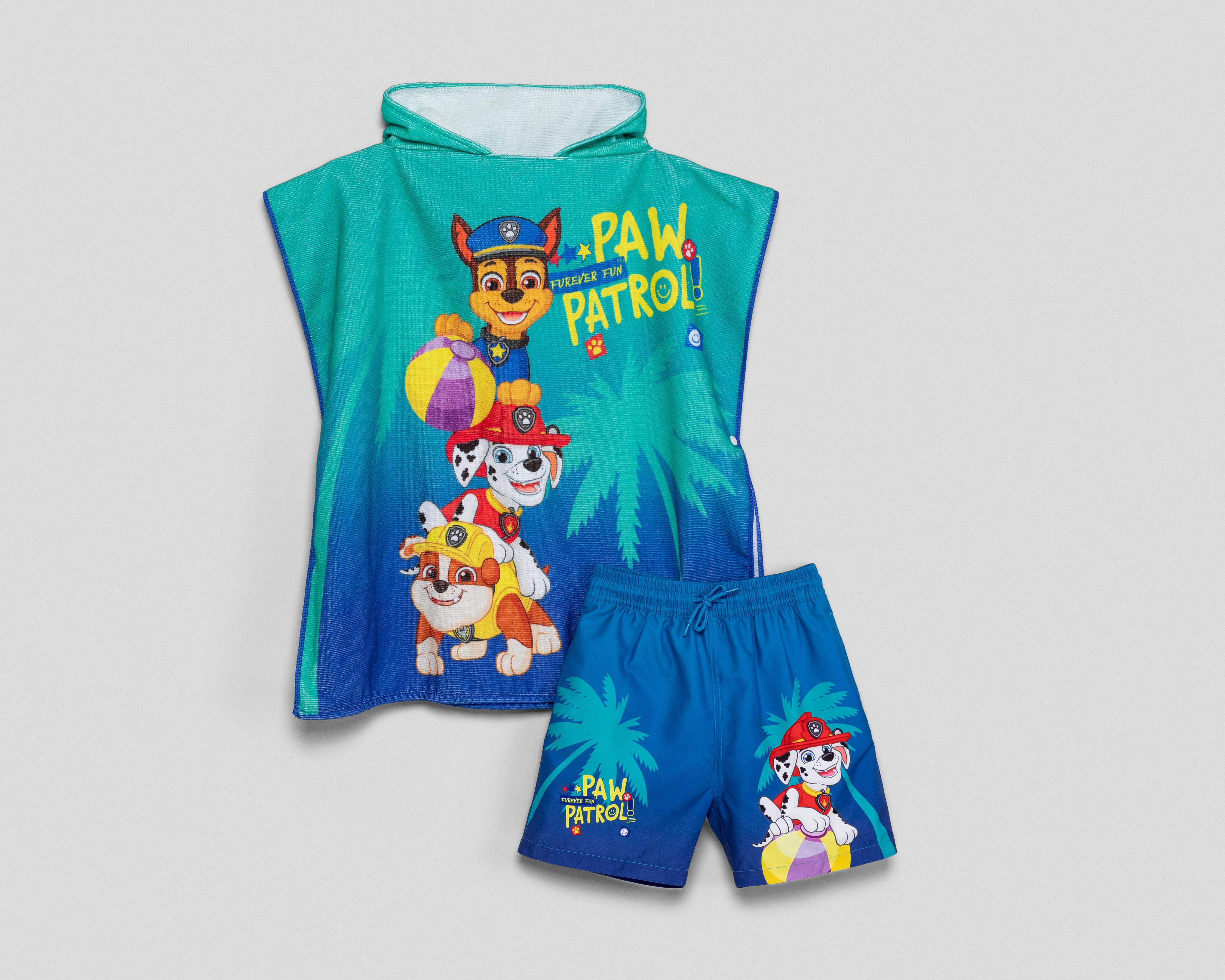 Traje de Baño Paw Patrol para Niño 2 Piezas
