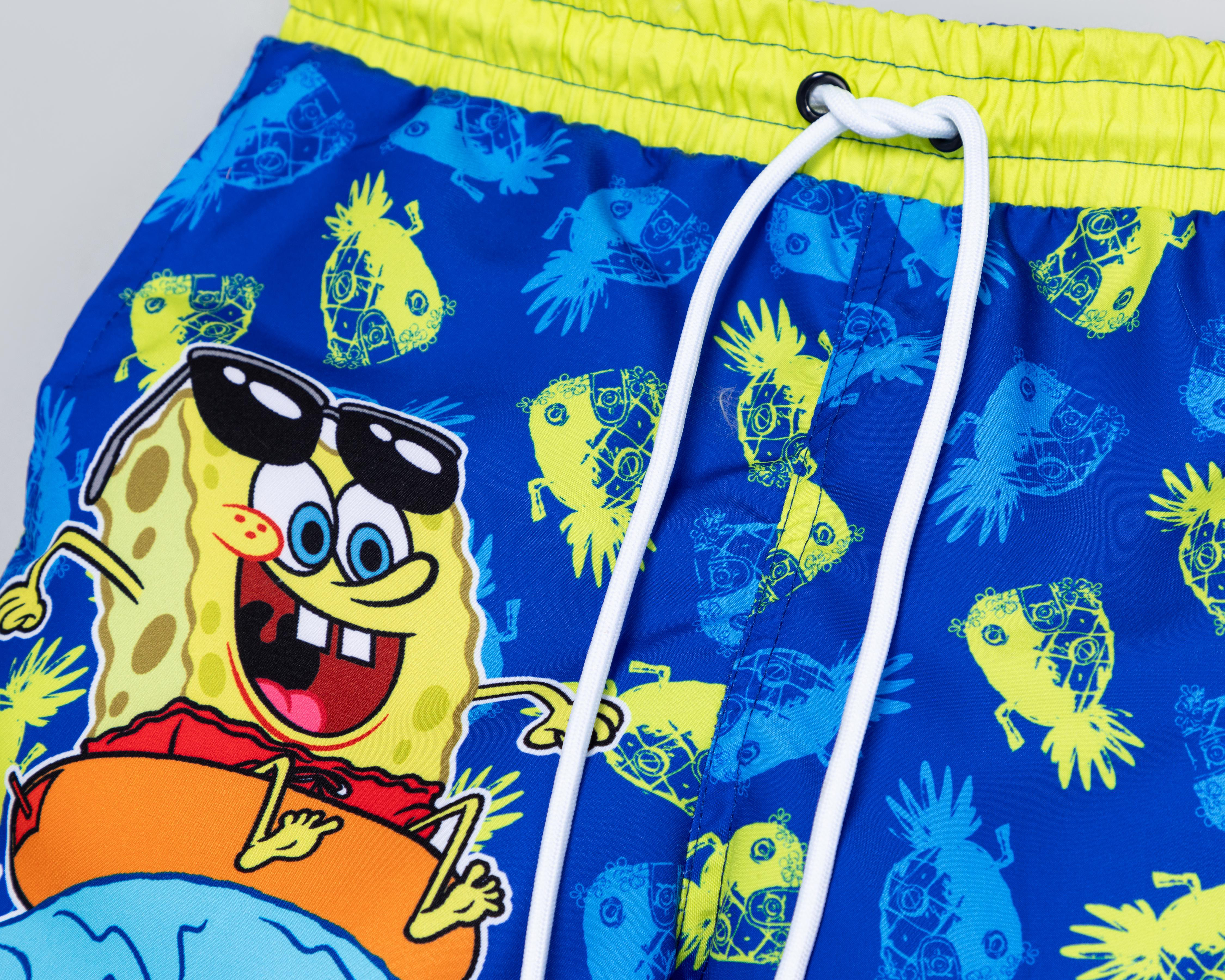 Foto 4 pulgar | Traje de Baño Bob Esponja para Niño