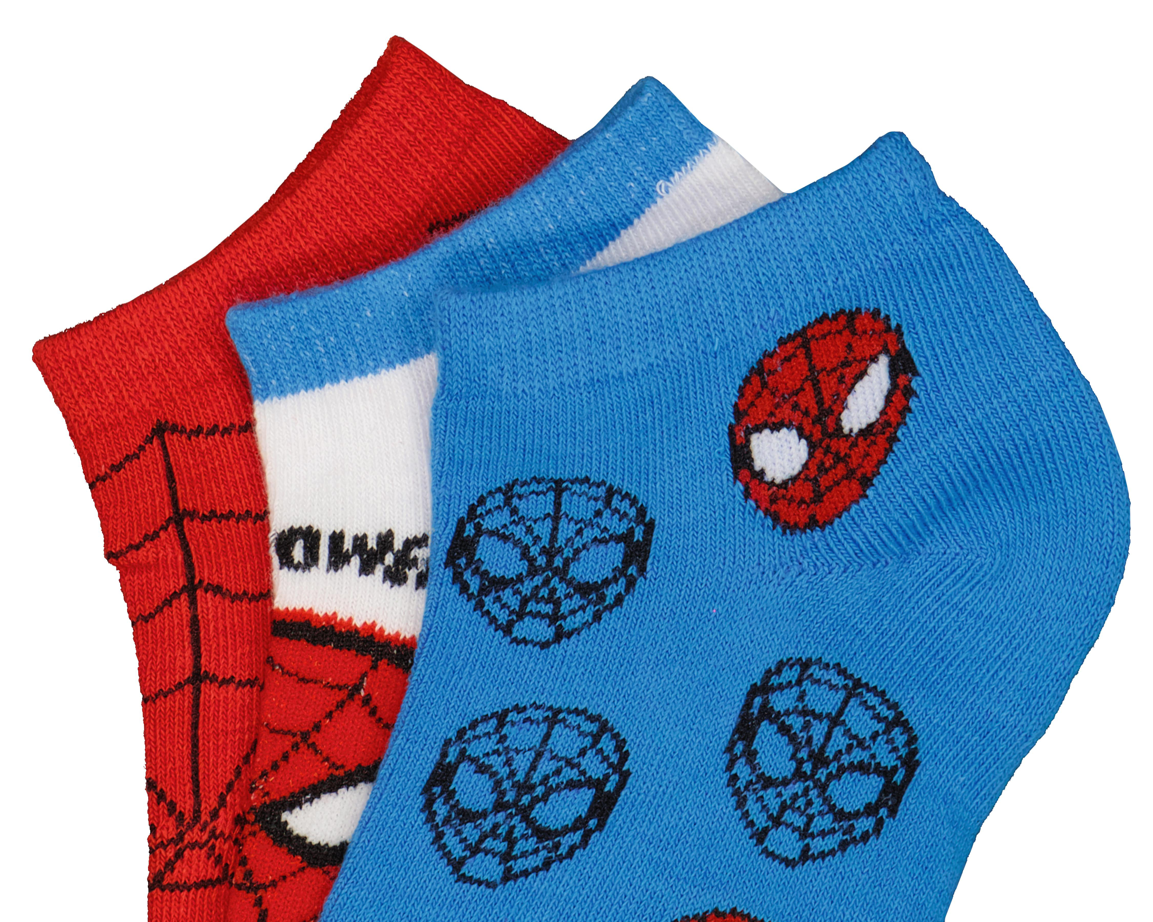 Foto 3 pulgar | Calcetas Marvel para Niño 3 Pares