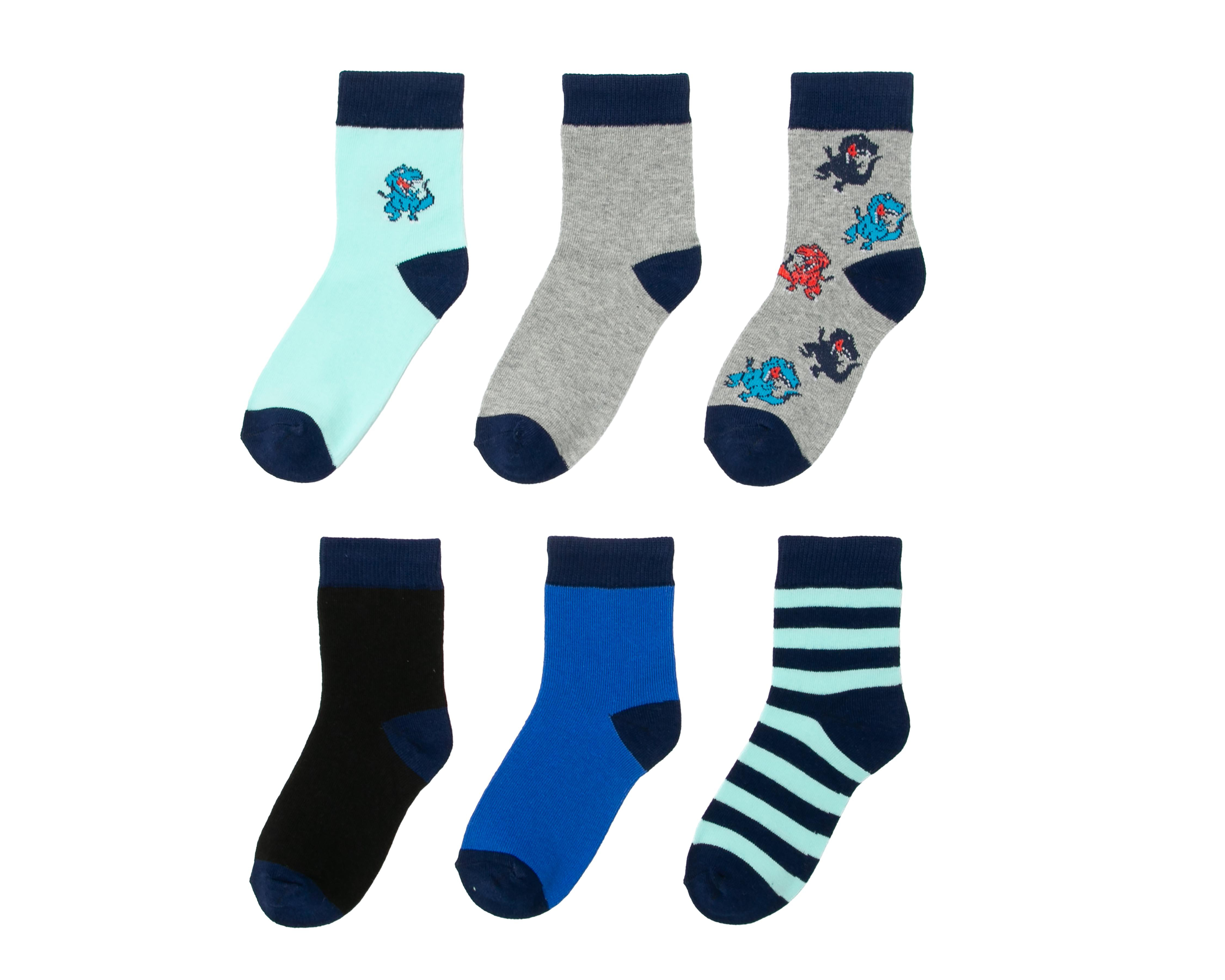 Calcetas Refill para Niño 6 Pares