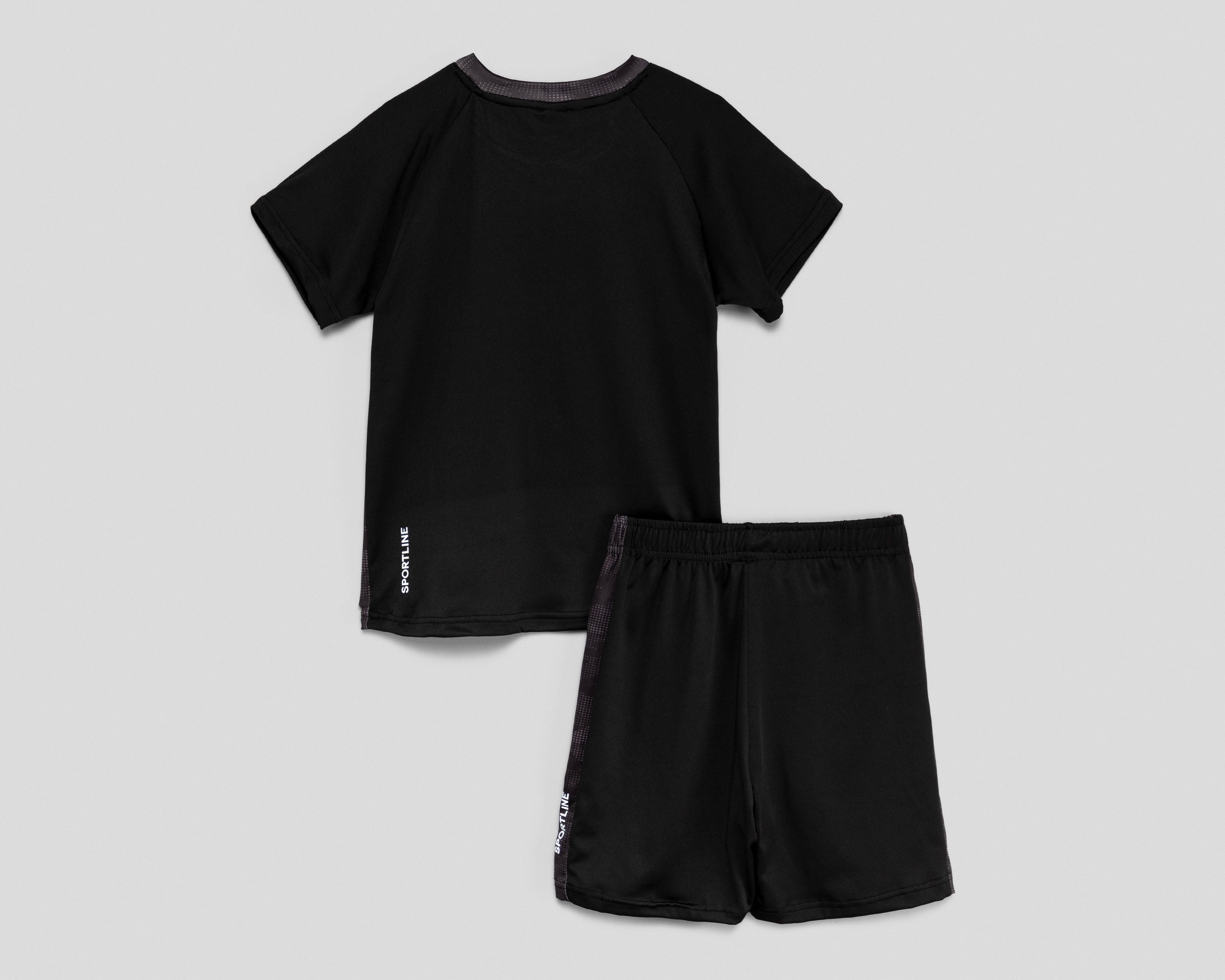 Foto 3 pulgar | Playera y Short Sportline Deportivo para Niño